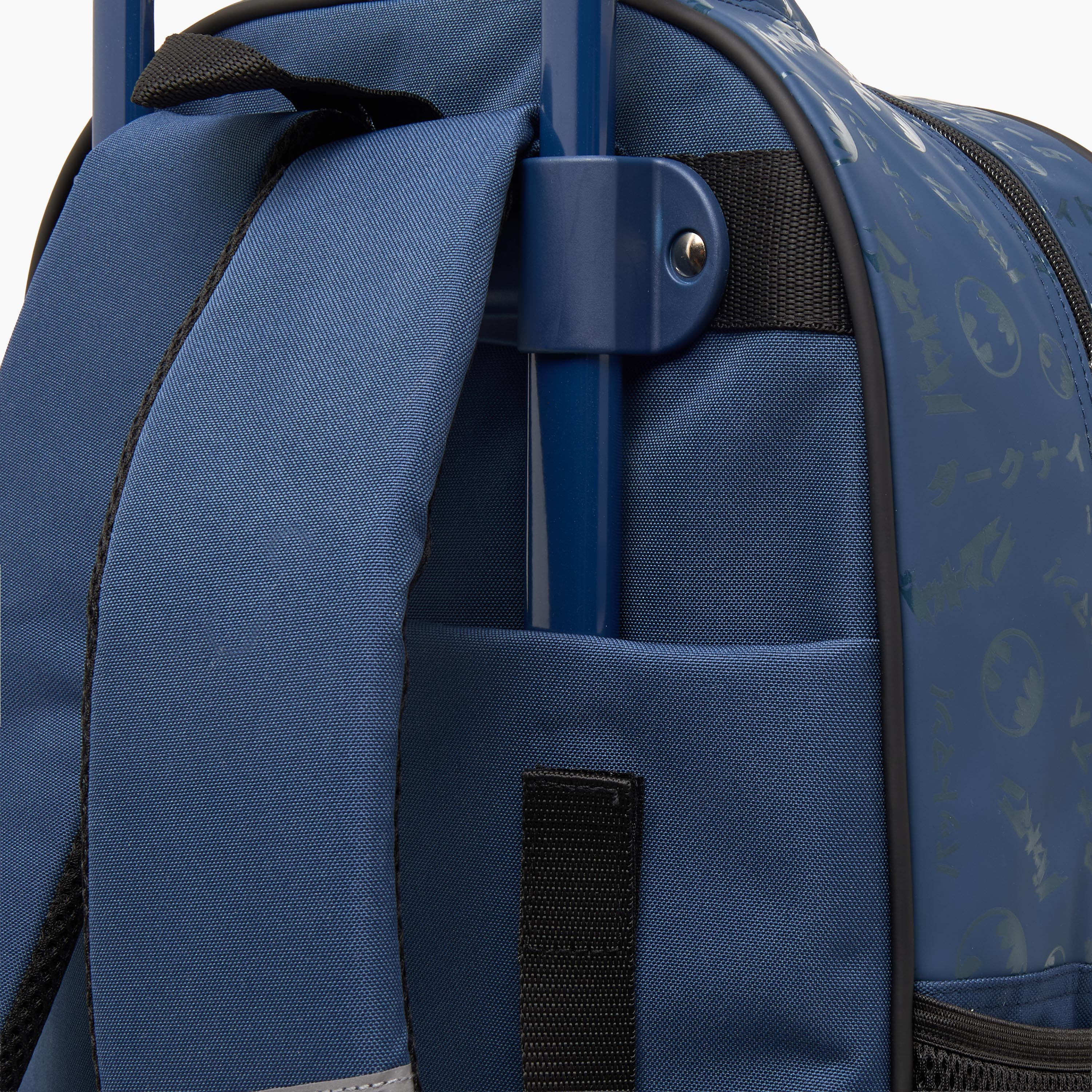شنطة ترولي بطبعات باتمان للأولاد 5-8 سنوات مع مقبض قابل للسحب - 16 بوصة-school-bagsandbackpacks-trolleybags-image-11