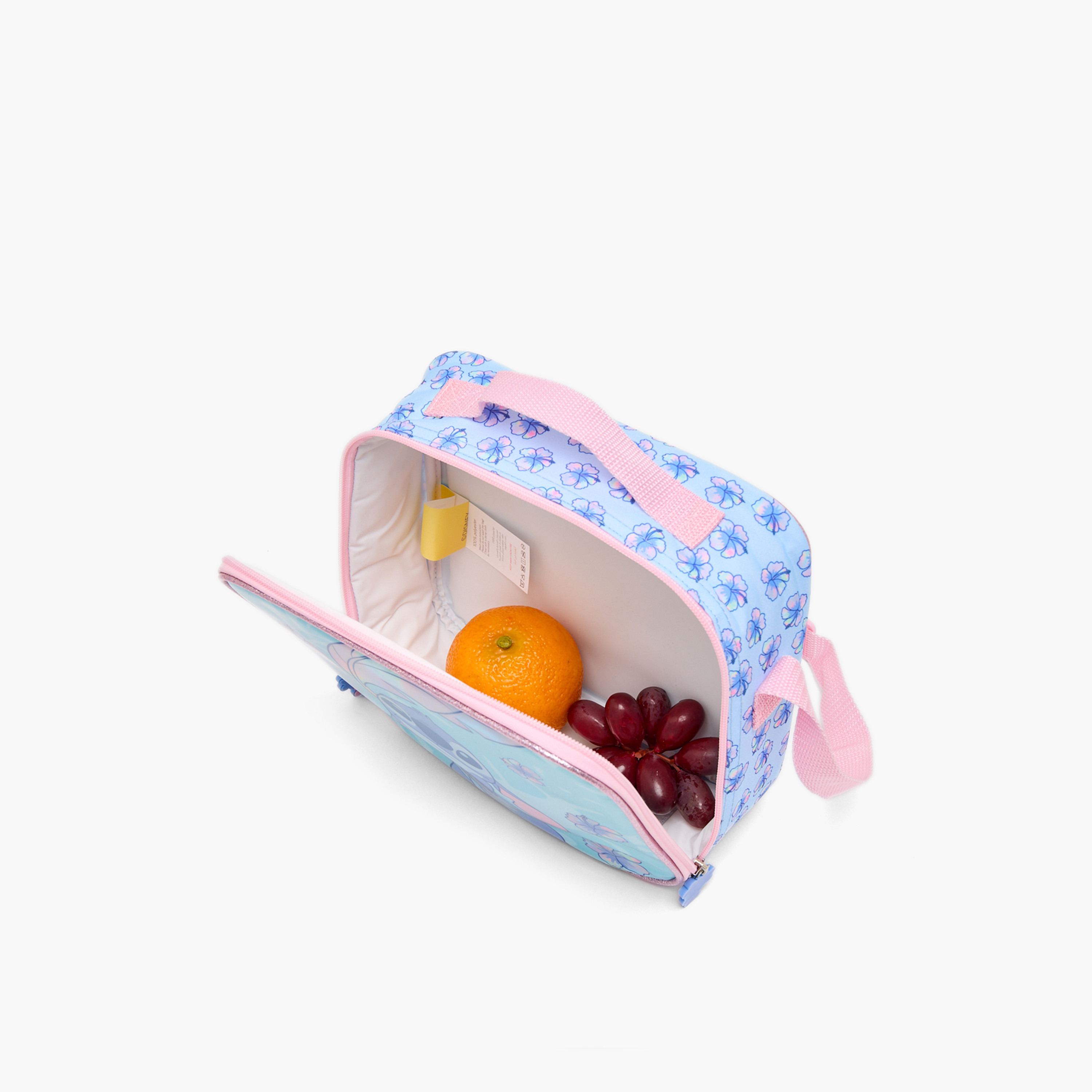 Disney Stitch Print 5-Piece School Trolley Bag Set for Girls 5-8 Years with Lunch Bag - 16 inches-school-bagsandbackpacks-trolleybags-image-13