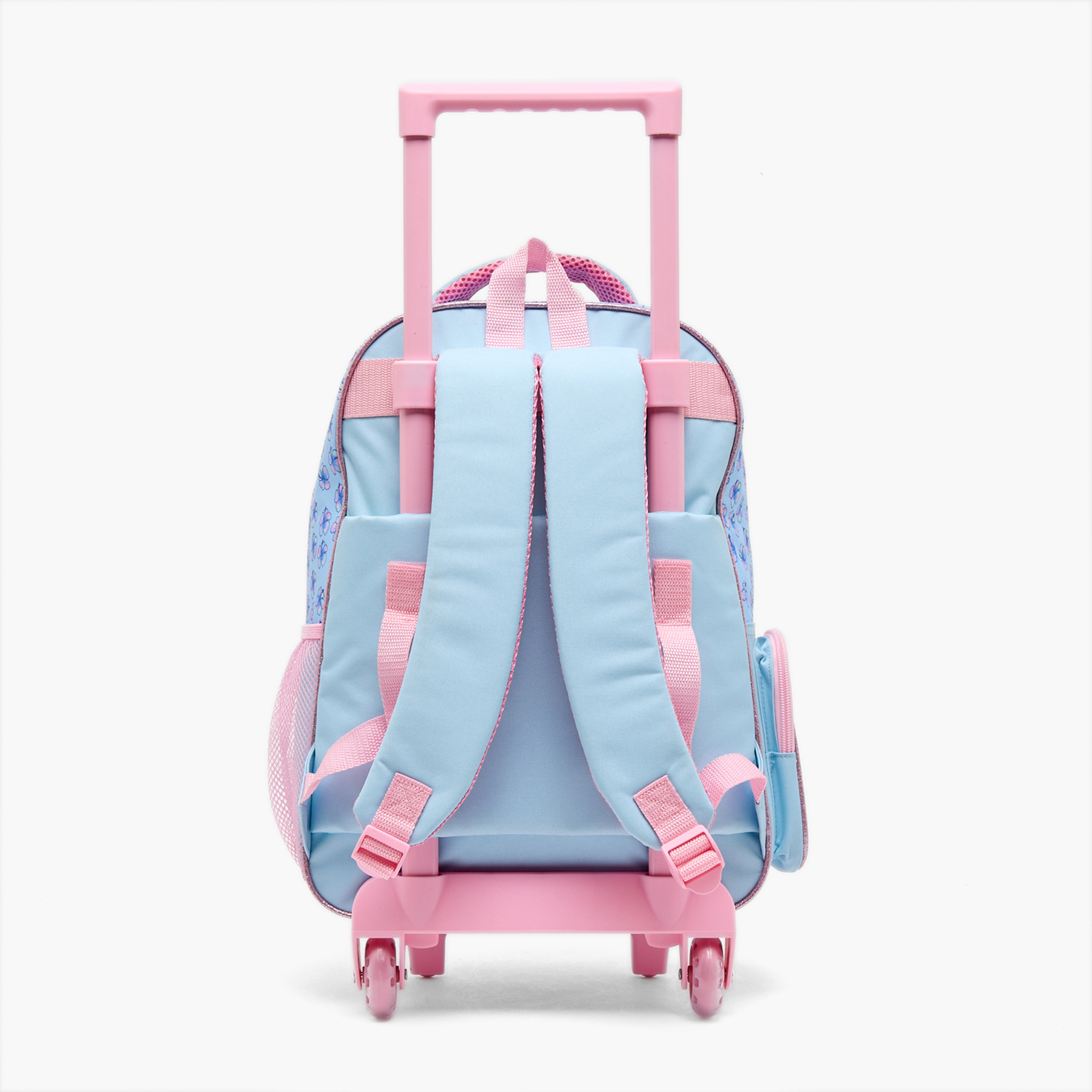 Disney Stitch Print 5-Piece School Trolley Bag Set for Girls 5-8 Years with Lunch Bag - 16 inches-school-bagsandbackpacks-trolleybags-image-9
