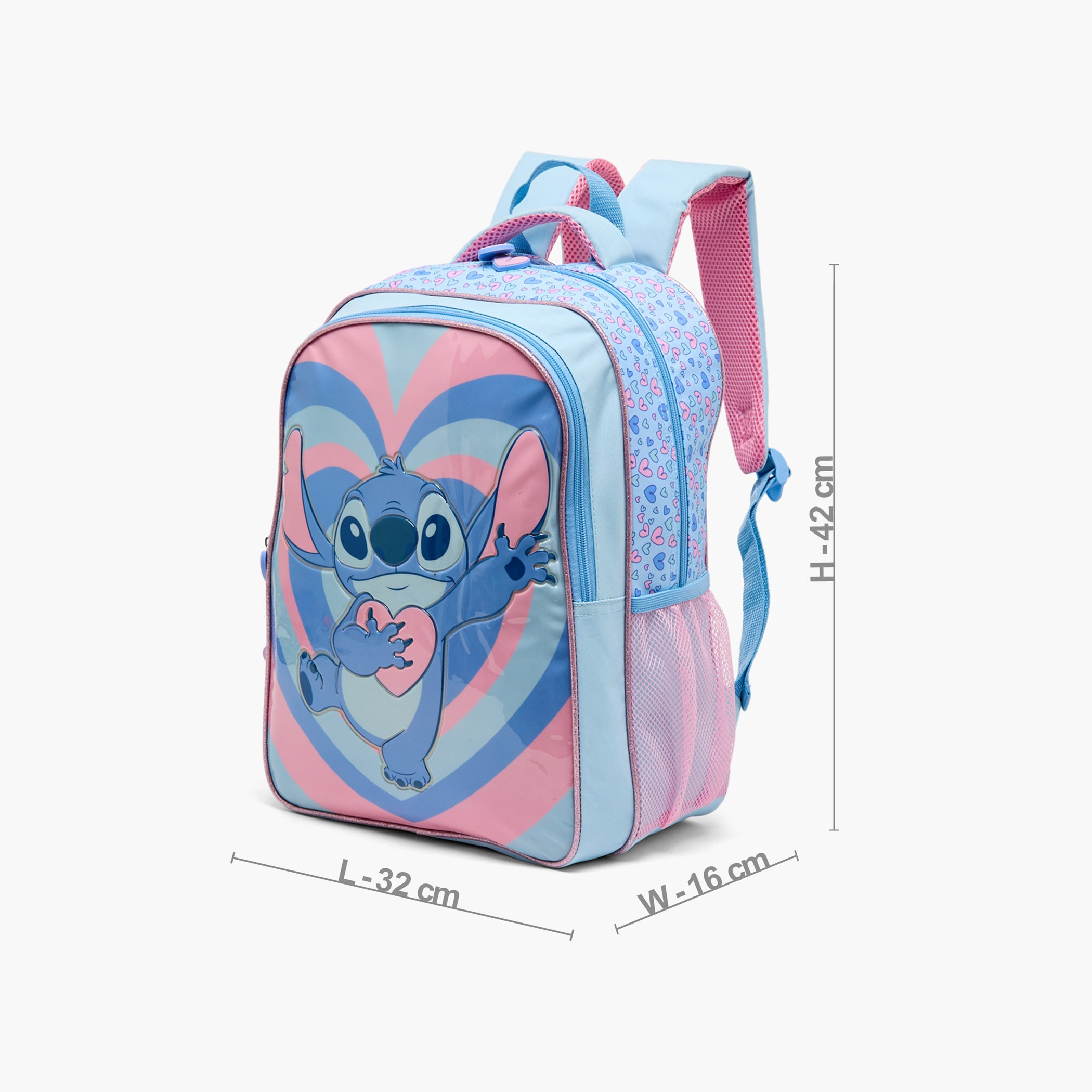 Disney Stitch 5-Piece School Backpack Set for Girls 5-8 Years with Lunch Bag - 16 inches-school-bagsandbackpacks-backpacks-image-7