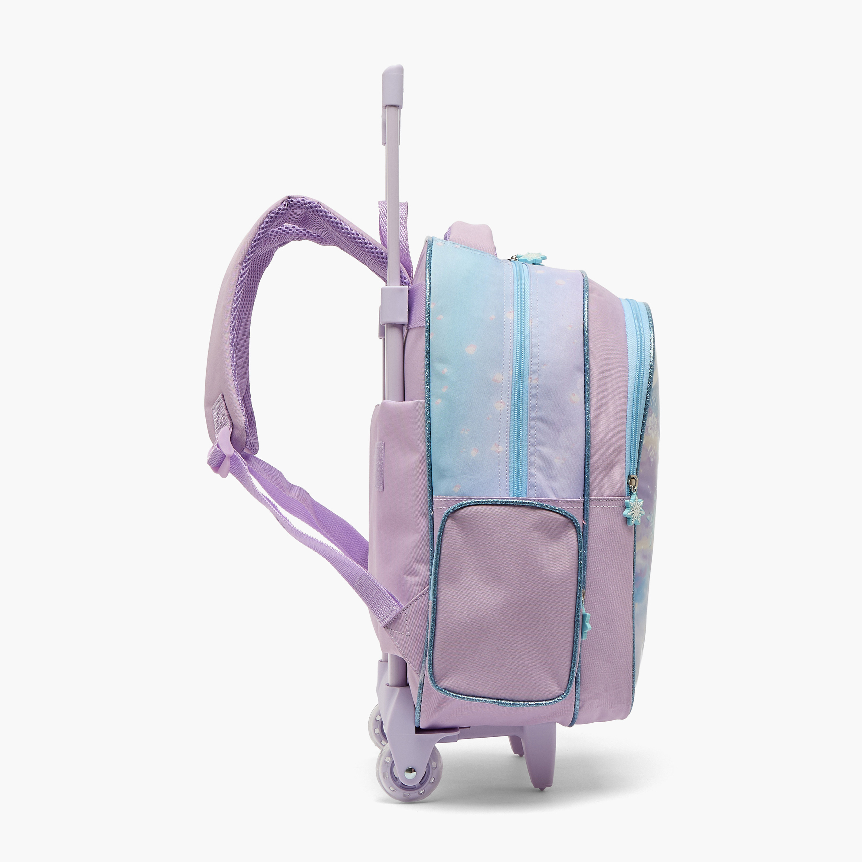طقم شنطة ترولي مدرسية فروزن 5 قطع للبنات 5-8 سنوات مع شنطة غداء من ديزني - 16 بوصة-school-bagsandbackpacks-trolleybags-image-9