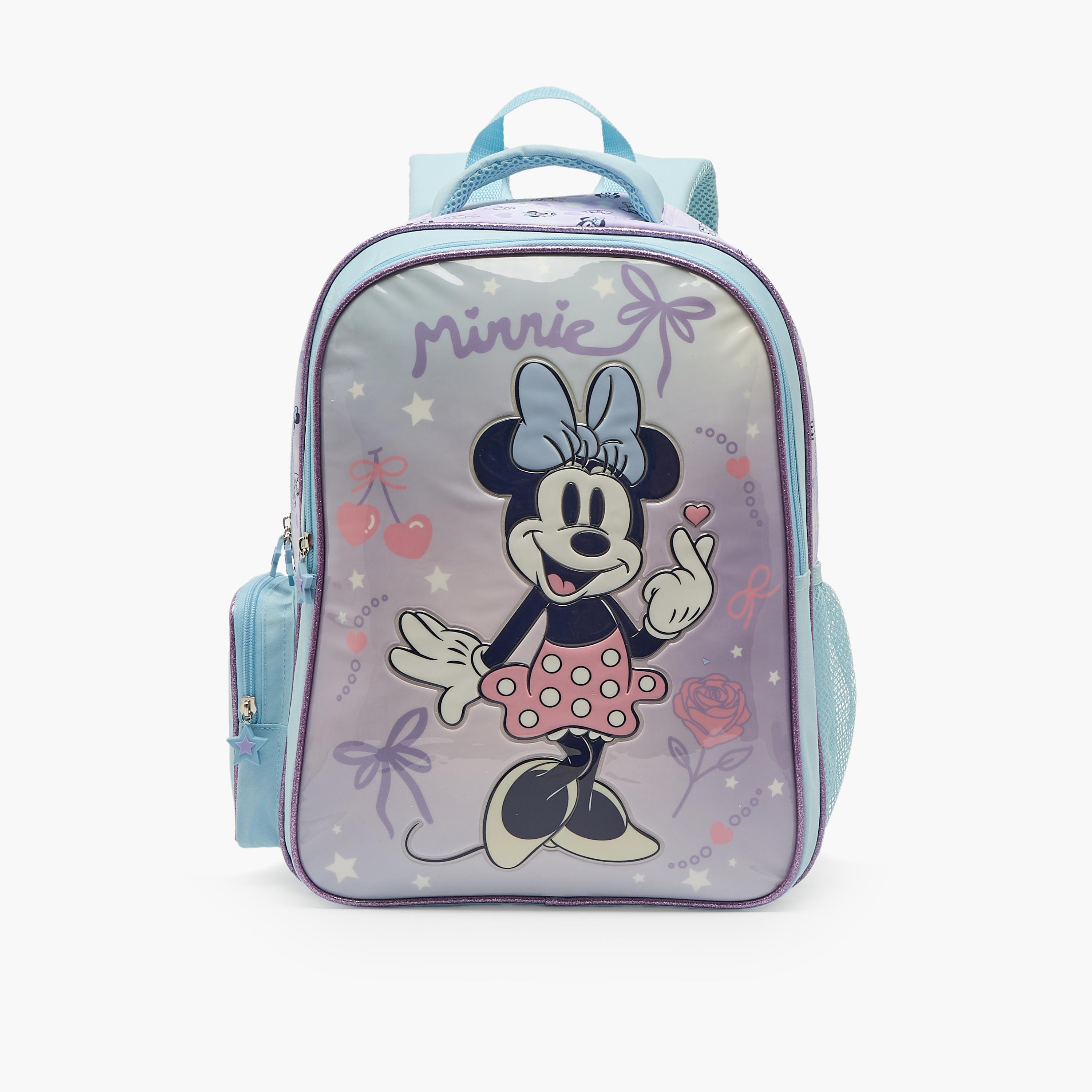 Disney Minnie Mouse 5-Piece School Backpack Set for Girls 5-8 Years with Lunch Bag - 16 inches-school-bagsandbackpacks-backpacks-image-3