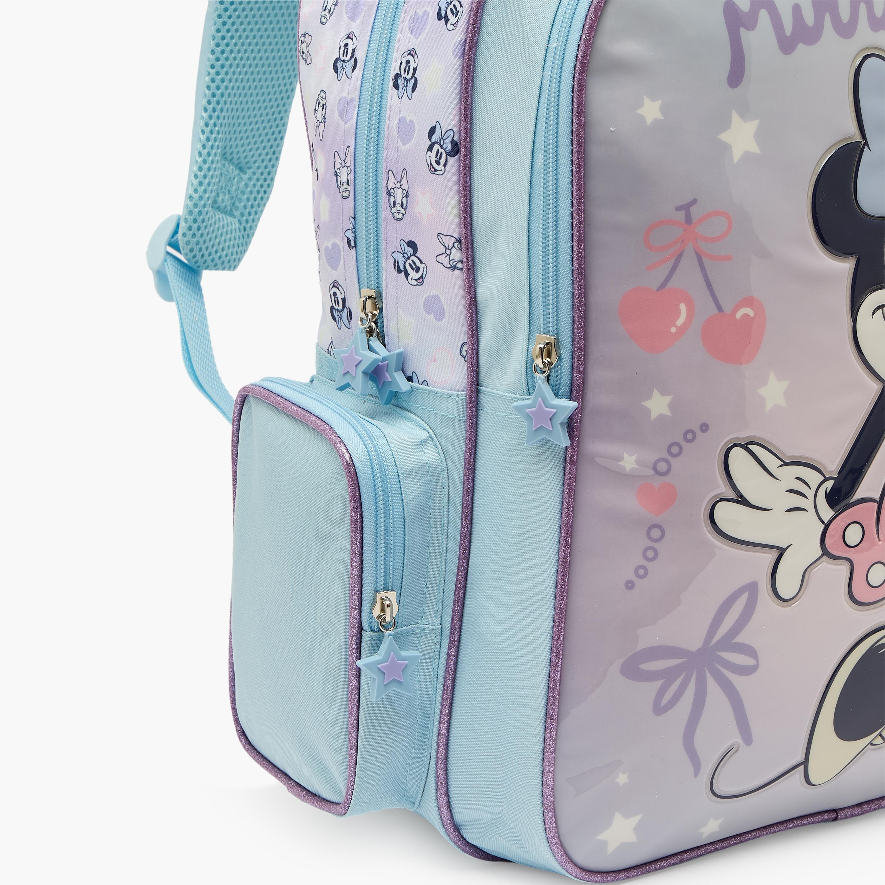Disney Minnie Mouse 5-Piece School Backpack Set for Girls 5-8 Years with Lunch Bag - 16 inches-school-bagsandbackpacks-backpacks-image-4