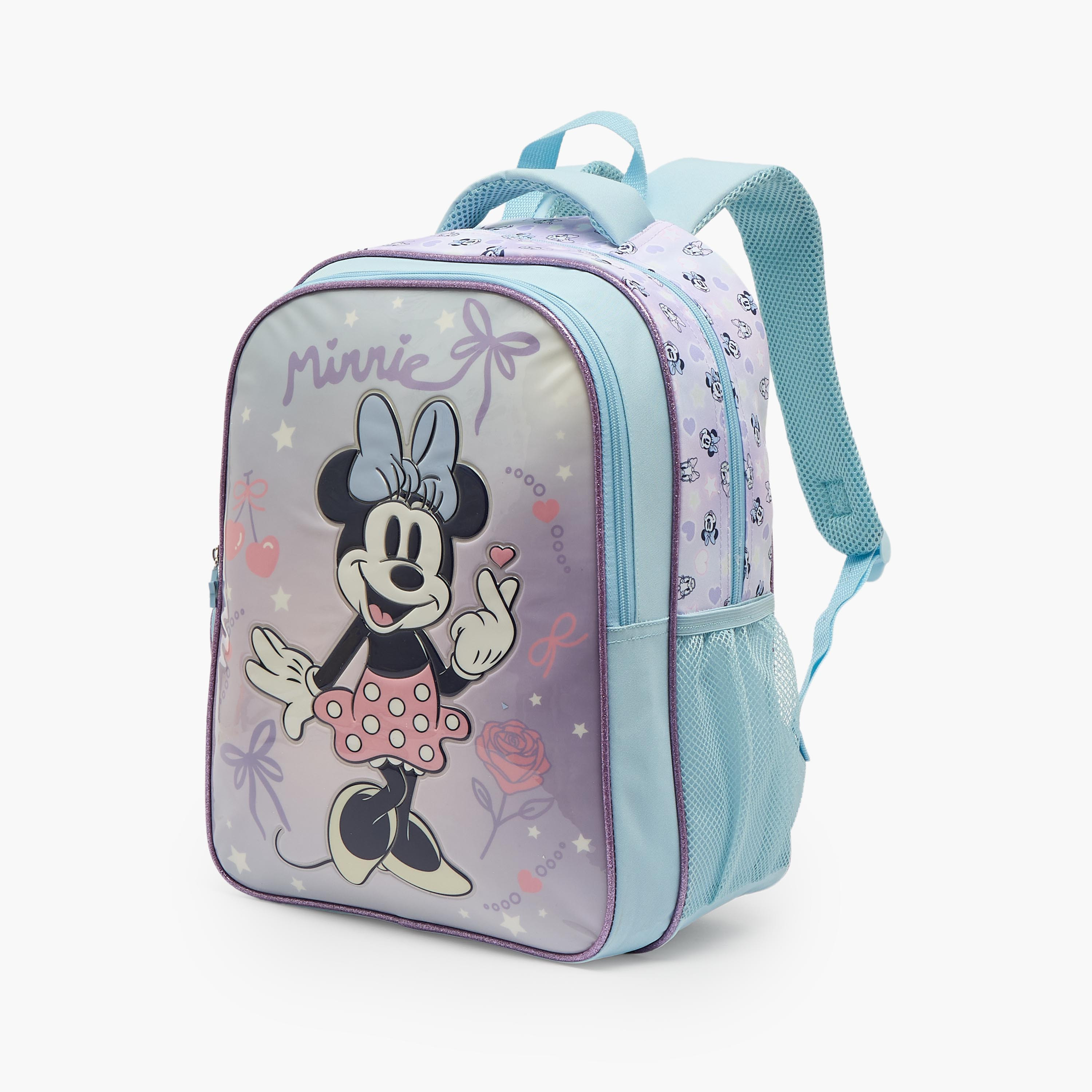 Disney Minnie Mouse 5-Piece School Backpack Set for Girls 5-8 Years with Lunch Bag - 16 inches-school-bagsandbackpacks-backpacks-image-6