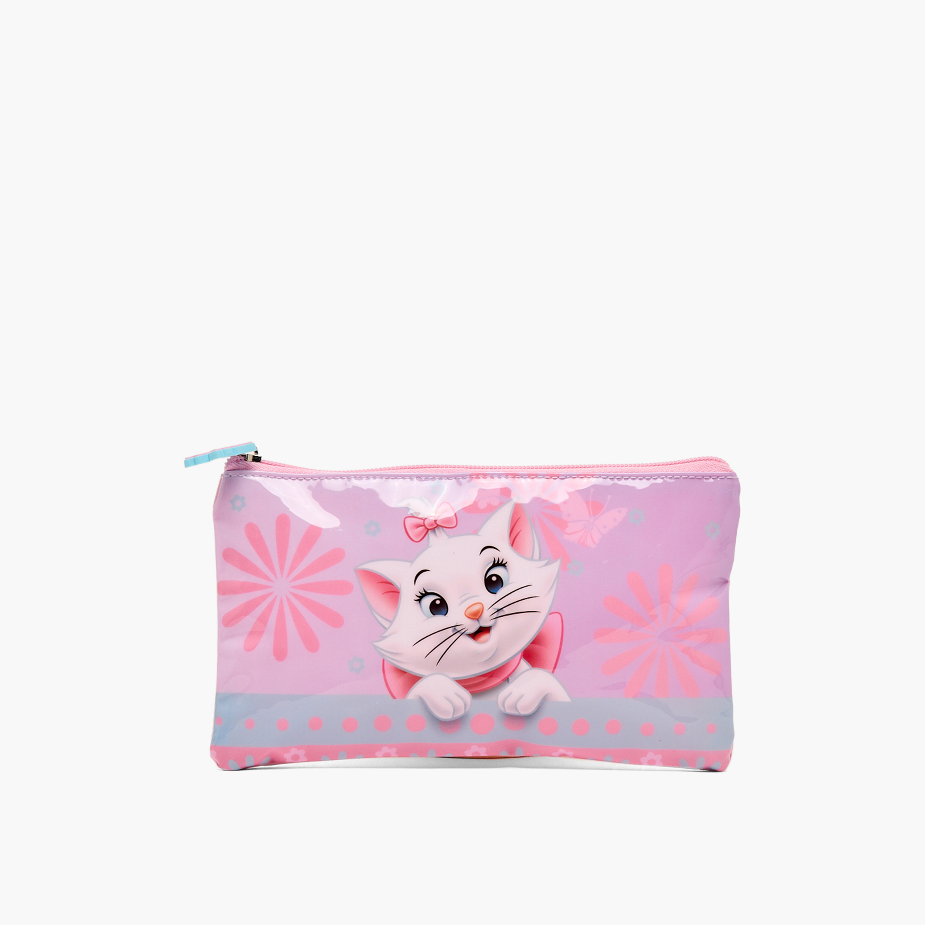 Disney Marie Print 5-Piece School Trolley Bag Set for Girls 5-8 Years with Lunch Bag - 16 inches-school-bagsandbackpacks-trolleybags-image-14