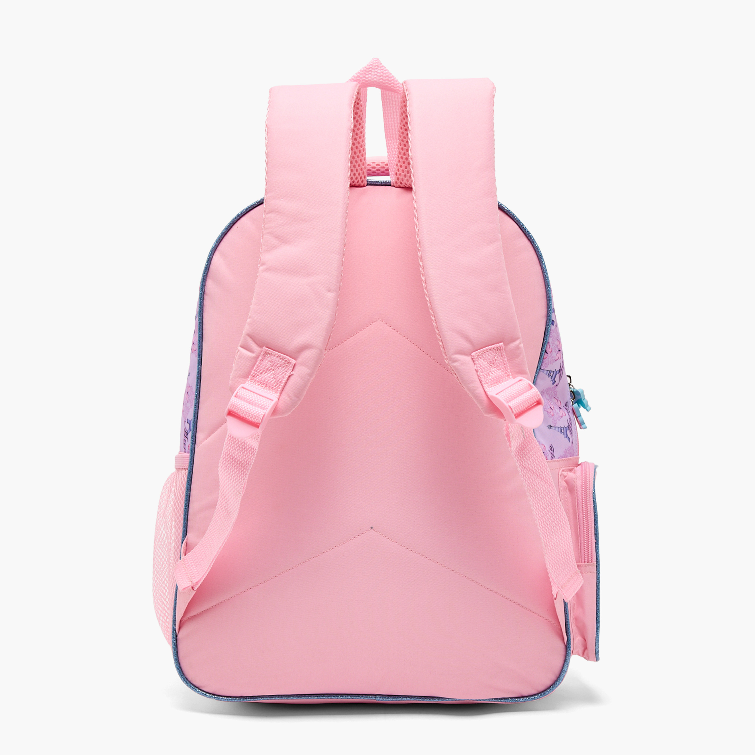 طقم شنطة مدرسية للبنات من 5-8 سنوات بطبعة ماري مع شنطة غداء من ديزني - 5 قطع - 16 بوصة-school-bagsandbackpacks-backpacks-image-7