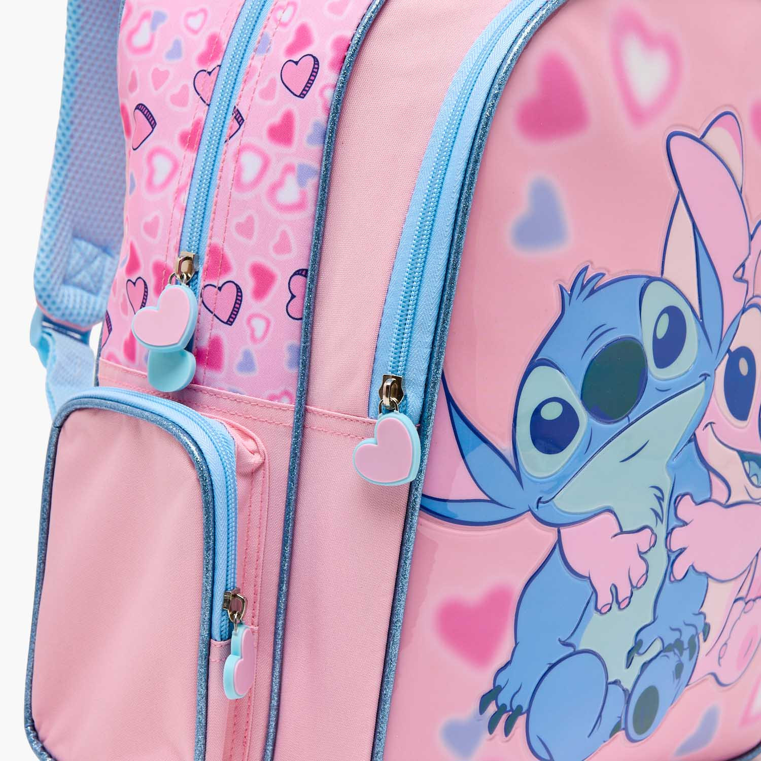Disney Stitch 5-Piece School Backpack Set for Girls 5-8 Years with Lunch Bag - 18 inches-school-bagsandbackpacks-backpacks-image-3