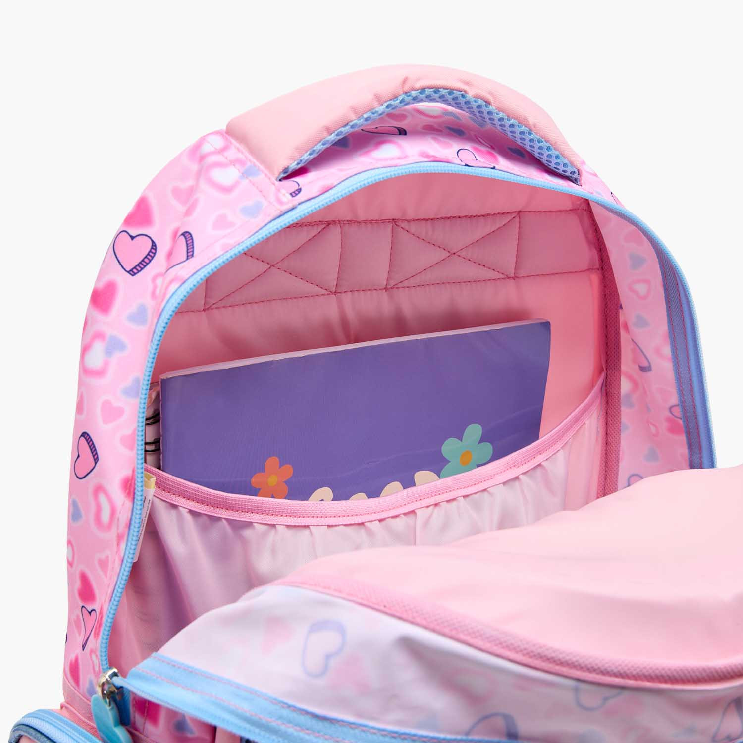 Disney Stitch 5-Piece School Backpack Set for Girls 5-8 Years with Lunch Bag - 18 inches-school-bagsandbackpacks-backpacks-image-4