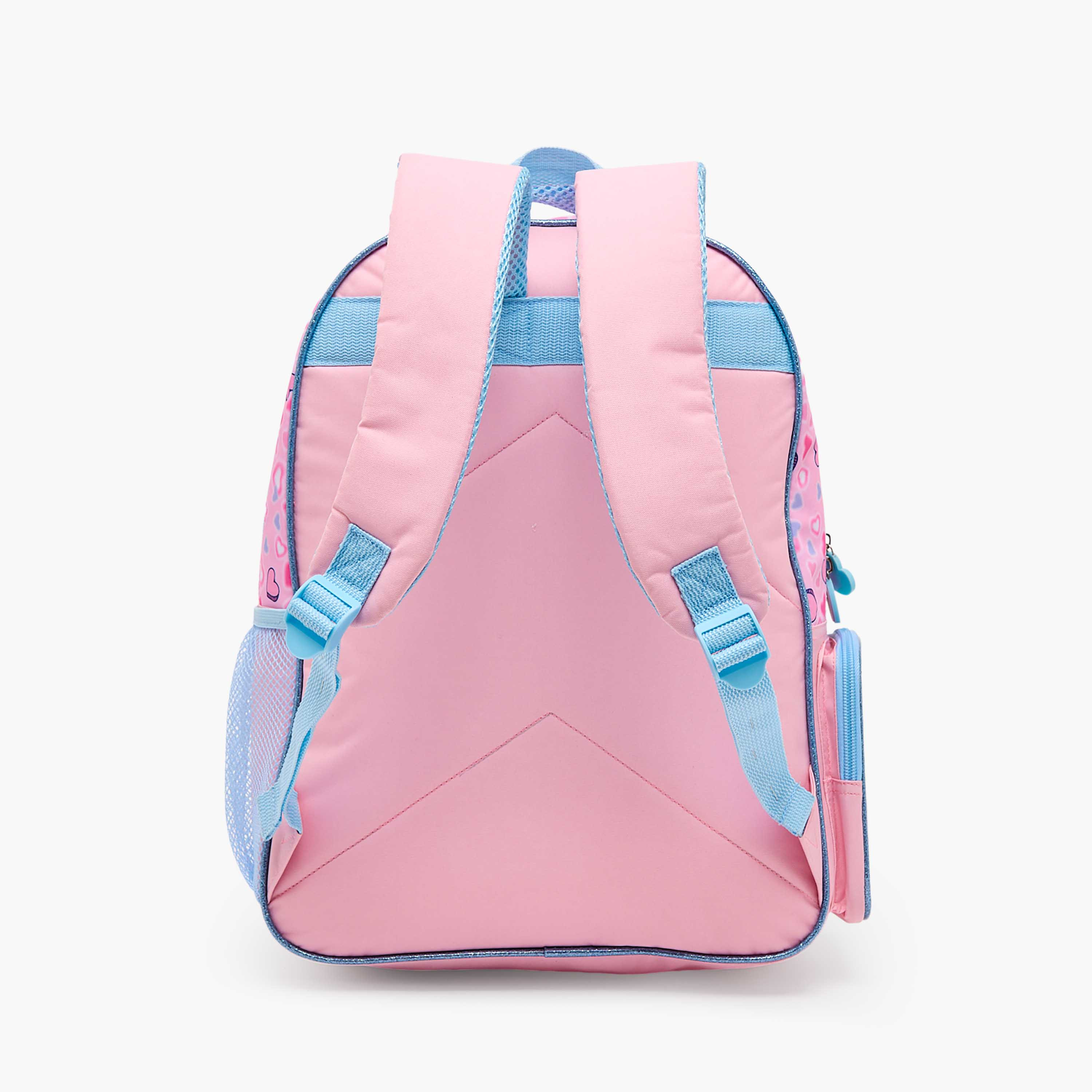 Disney Stitch 5-Piece School Backpack Set for Girls 5-8 Years with Lunch Bag - 18 inches-school-bagsandbackpacks-backpacks-image-7