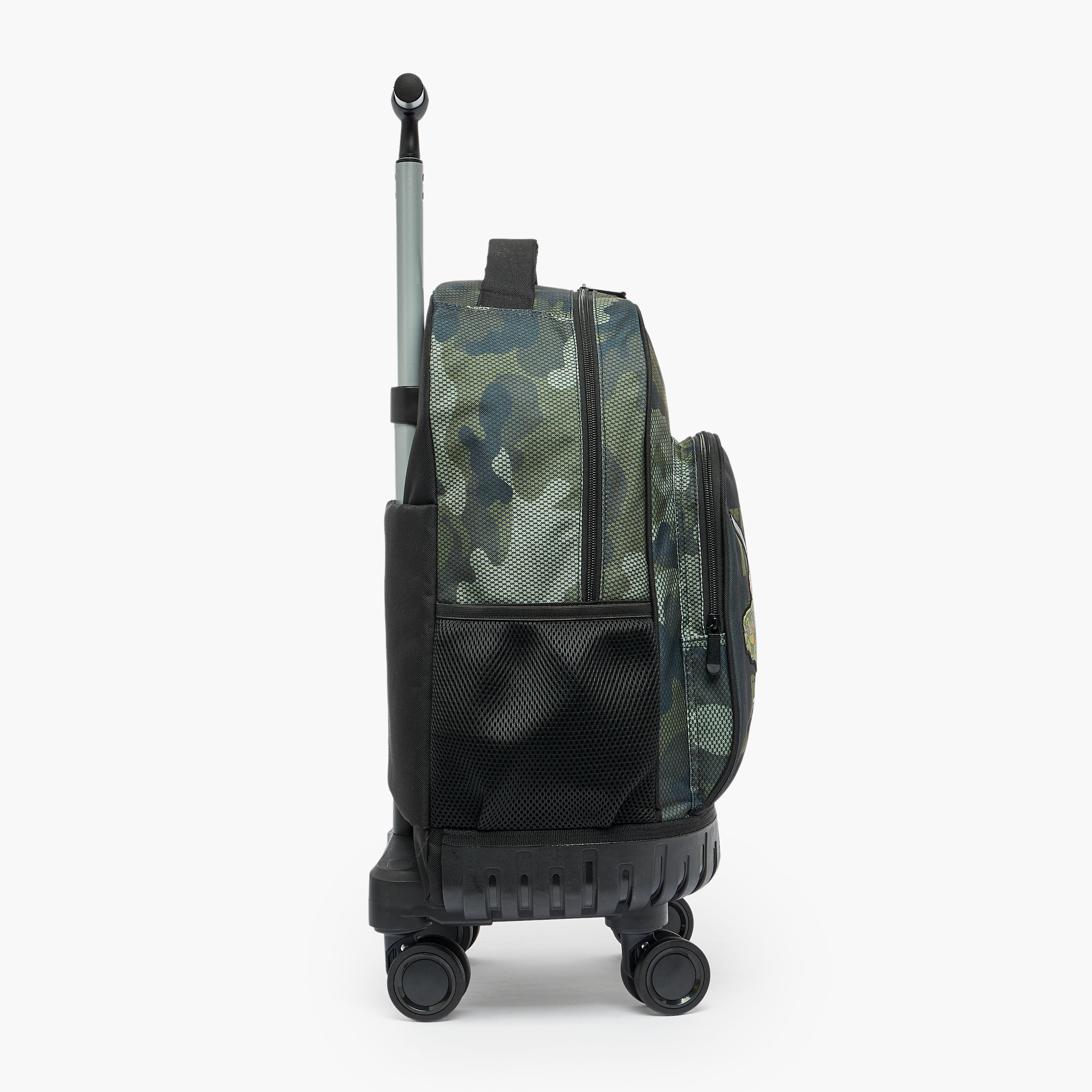 طقم شنطة مدرسية ترولي 3 قطع بتصميم طائرة مع مقلمة للأولاد من 8-12 سنة من جونيورز-school-bagsandbackpacks-trolleybags-image-11