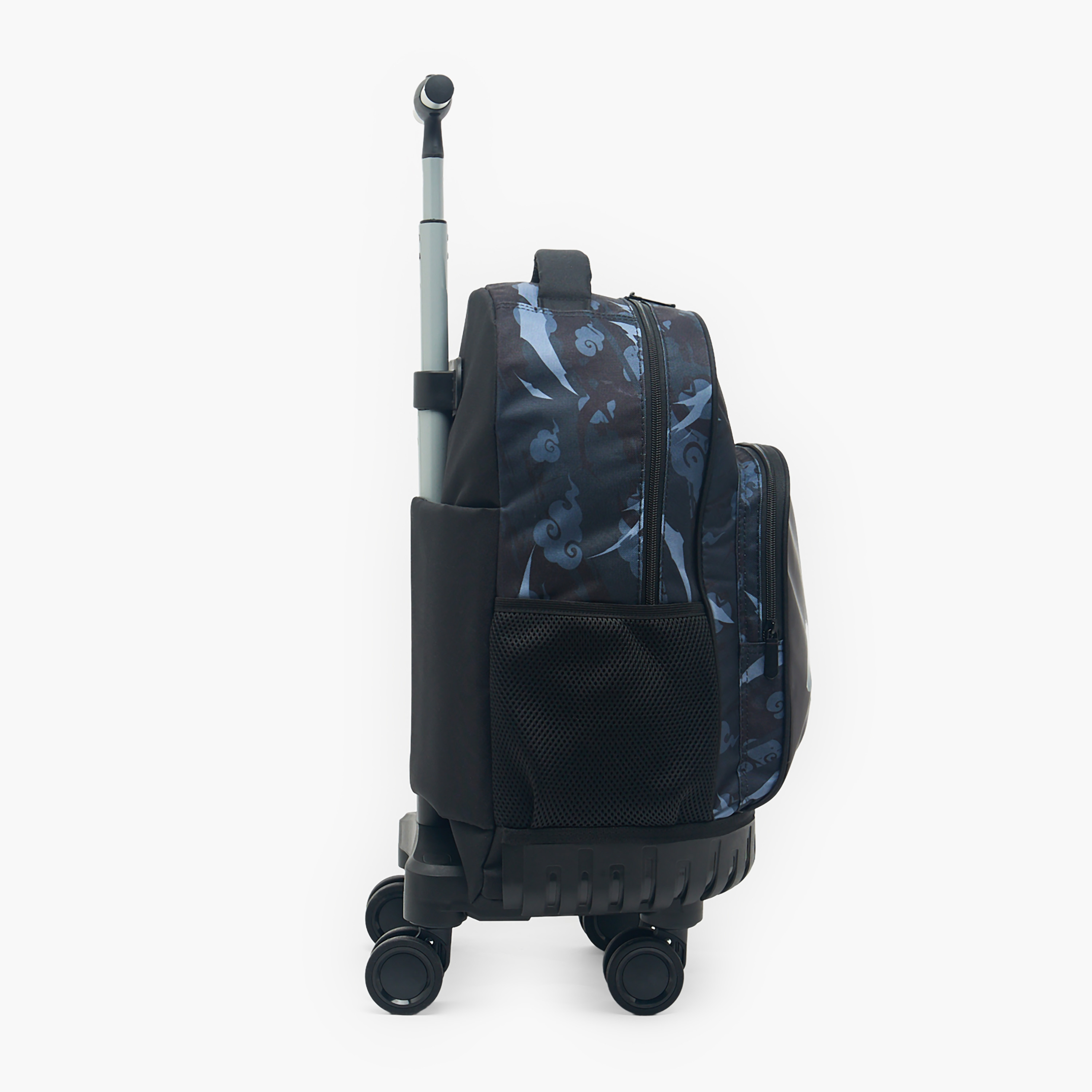 Juniors Ninja Print Trolley Bag Set for Boys 8-13 Years with Lunch Bag and Pencil Pouch-school-bagsandbackpacks-trolleybags-image-10