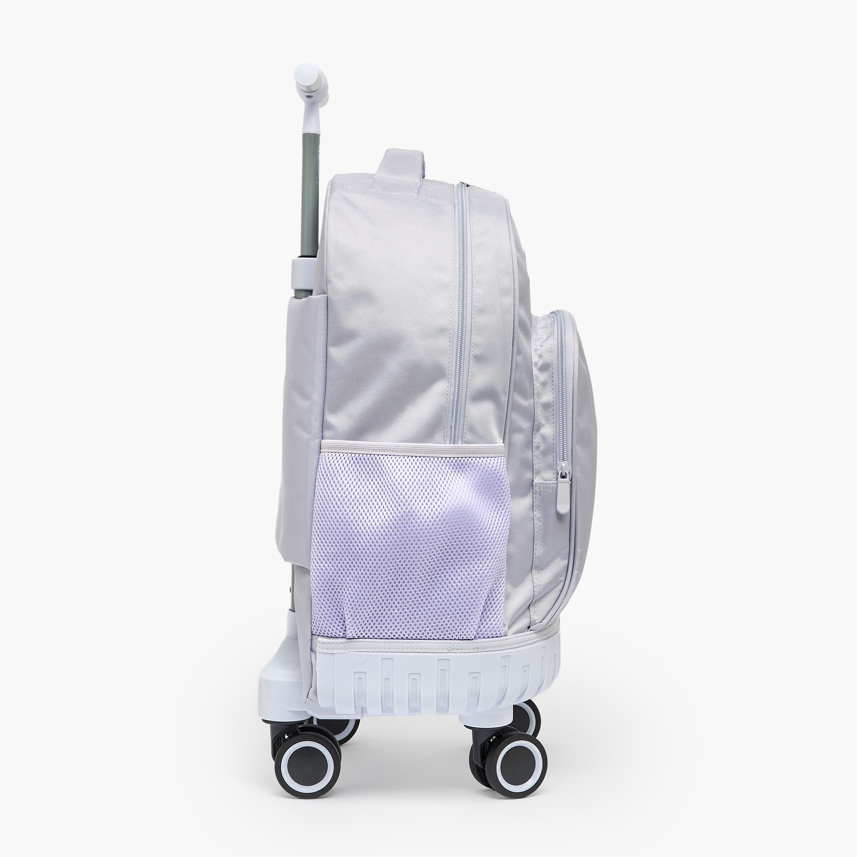 Juniors Solid 3-Piece School Trolley Bag Set for Girls 8-12 Years with Lunch Bag - 18 inches-school-bagsandbackpacks-trolleybags-image-10