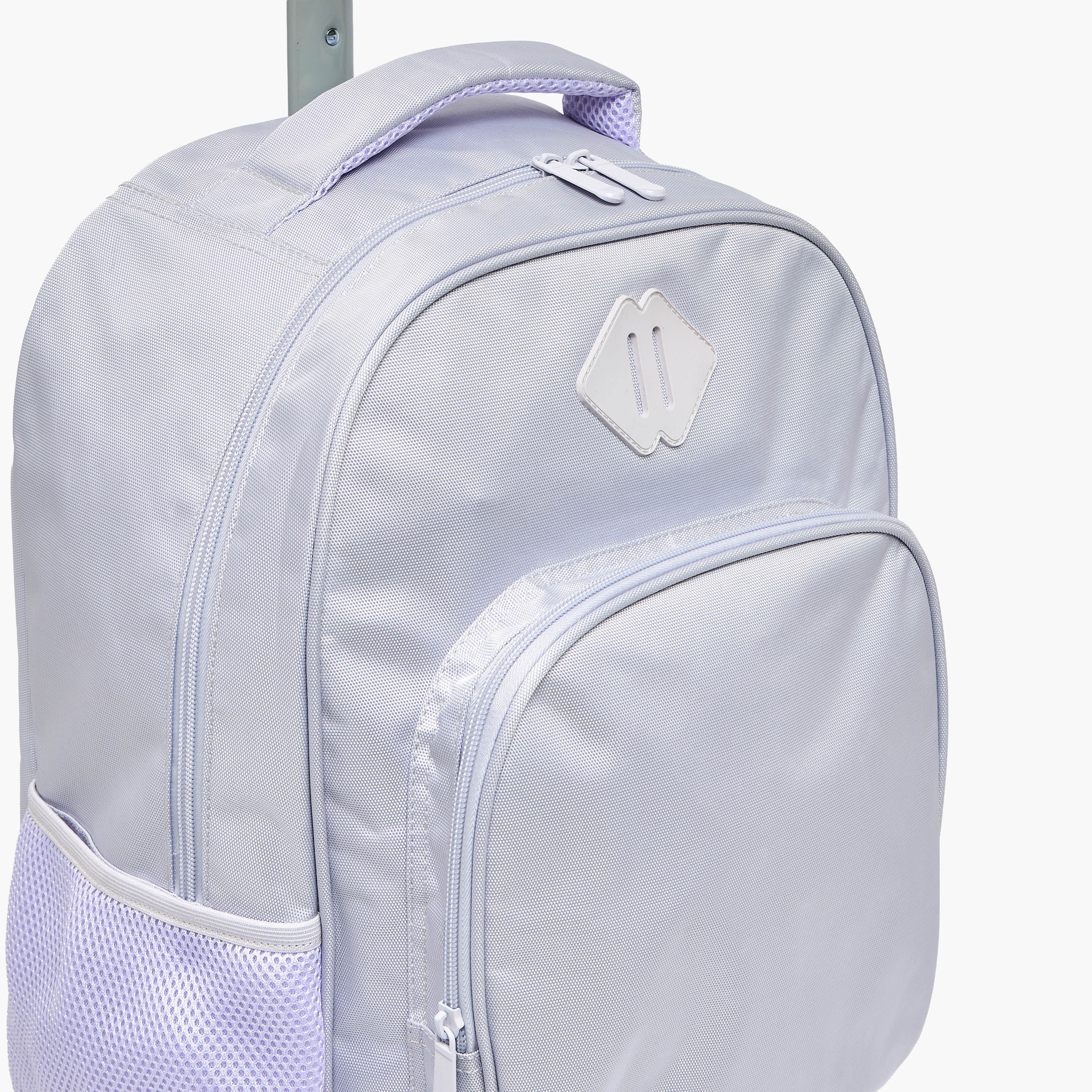 Juniors Solid 3-Piece School Trolley Bag Set for Girls 8-12 Years with Lunch Bag - 18 inches-school-bagsandbackpacks-trolleybags-image-6
