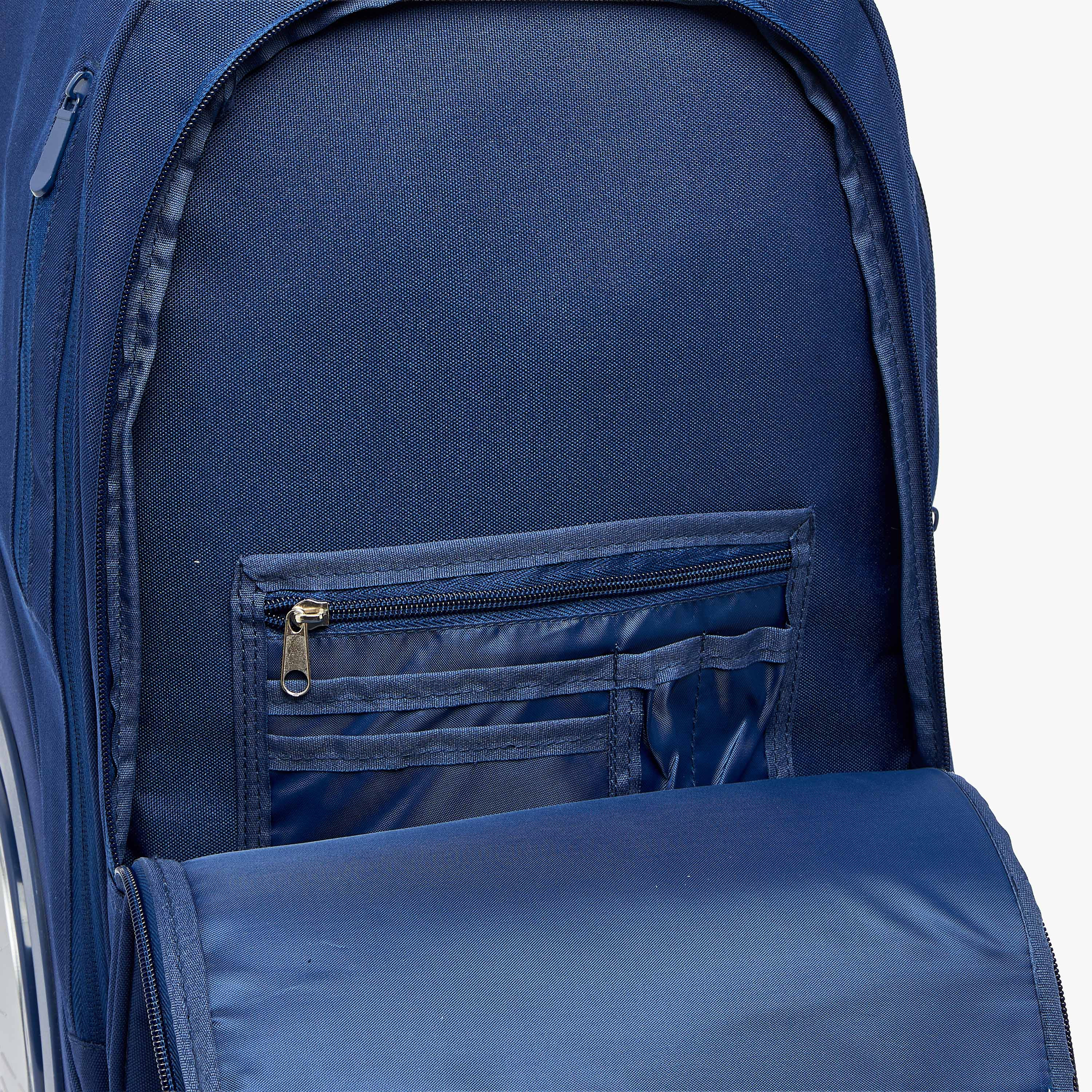 Juniors Solid 3-Piece School Trolley Bag Set for Girls 8-12 Years with Lunch Bag - 18 inches-school-bagsandbackpacks-trolleybags-image-8