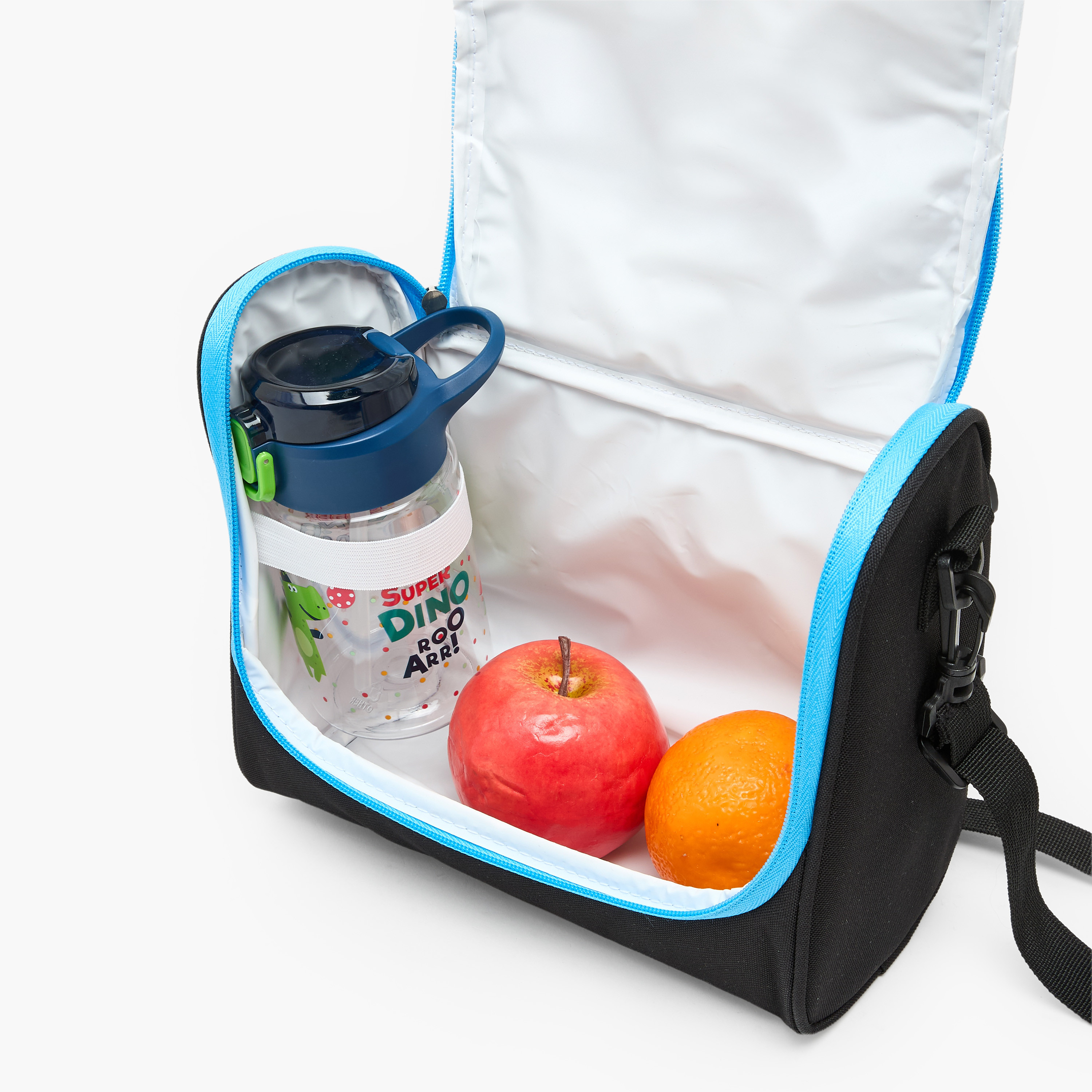 طقم شنطة ترولي بطبعة جيمر  من 8-12 سنة مع شنطة غذاء للبنات - 3 قطع - 18 بوصة-school-bagsandbackpacks-trolleybags-image-17