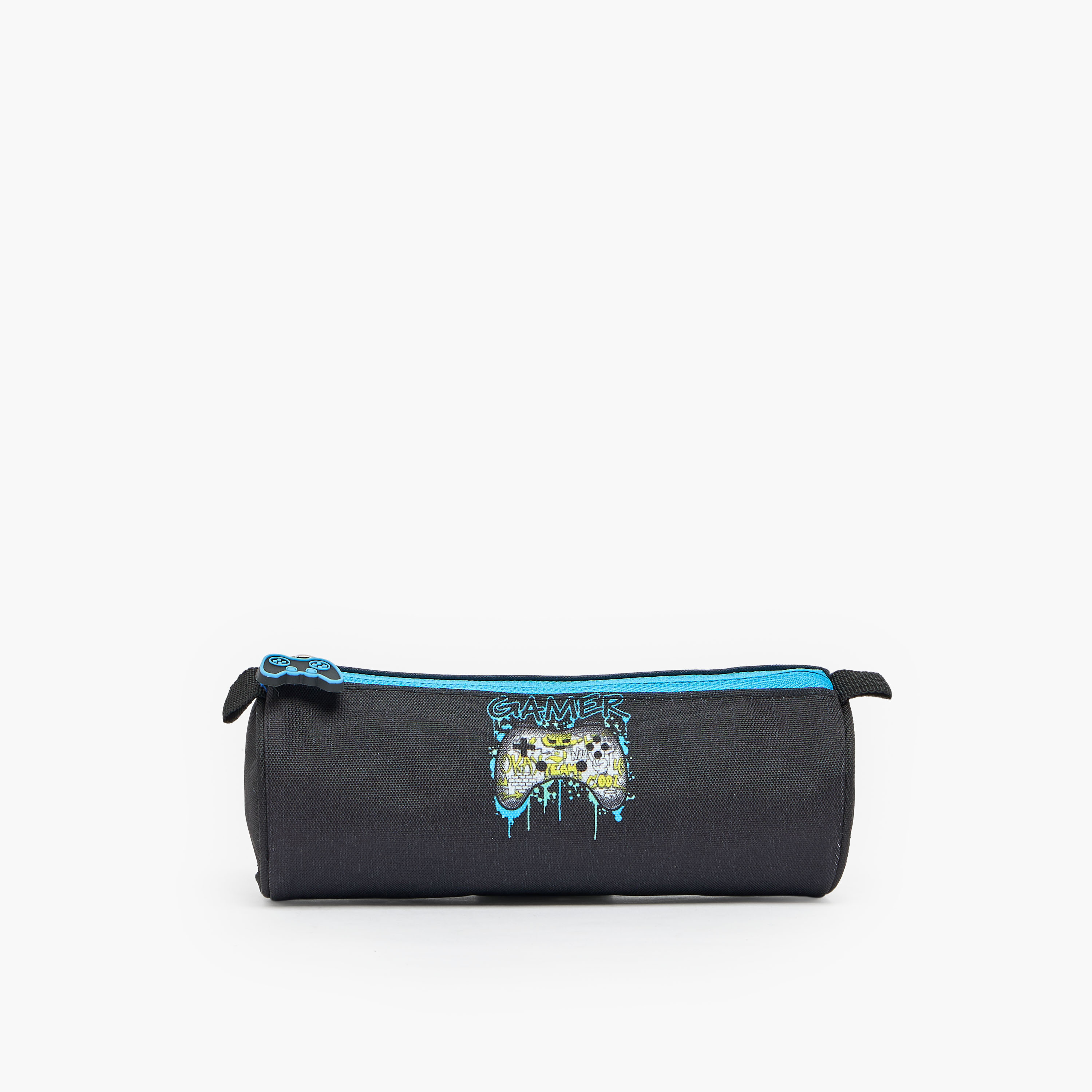 طقم شنطة ترولي بطبعة جيمر  من 8-12 سنة مع شنطة غذاء للبنات - 3 قطع - 18 بوصة-school-bagsandbackpacks-trolleybags-image-18
