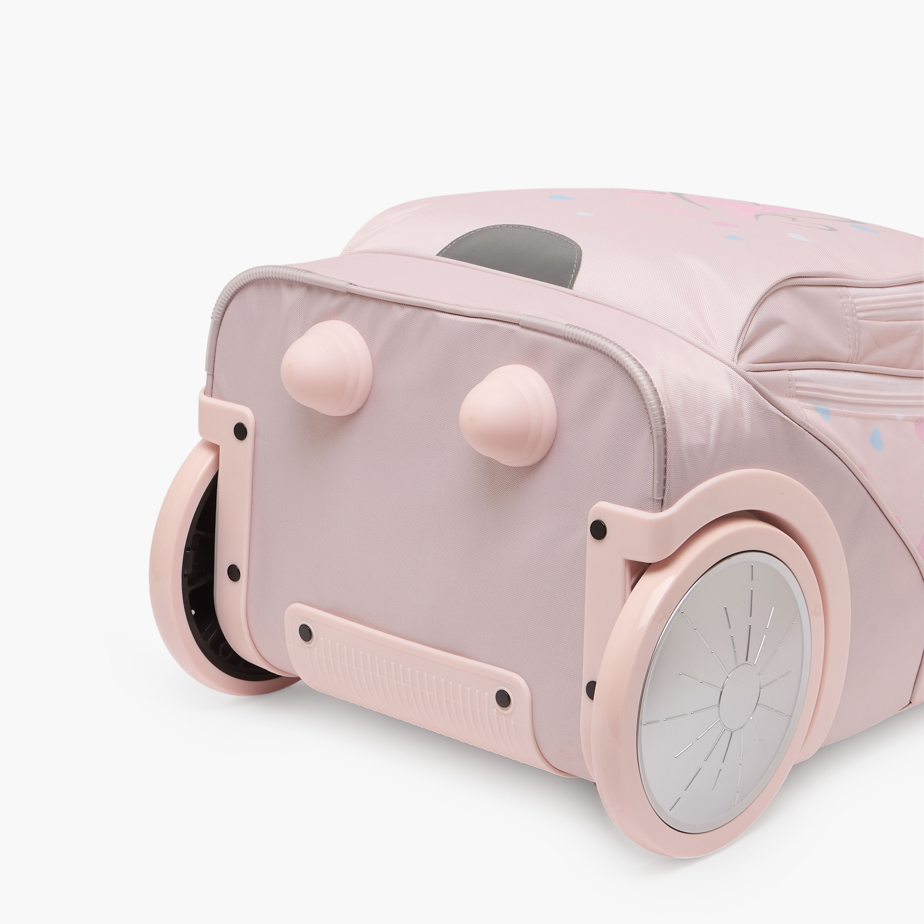 طقم شنطة ترولي بطبعة باريس من 8-12 سنة مع شنطة غذاء للبنات - 3 قطع - 18 بوصة-school-bagsandbackpacks-trolleybags-image-12