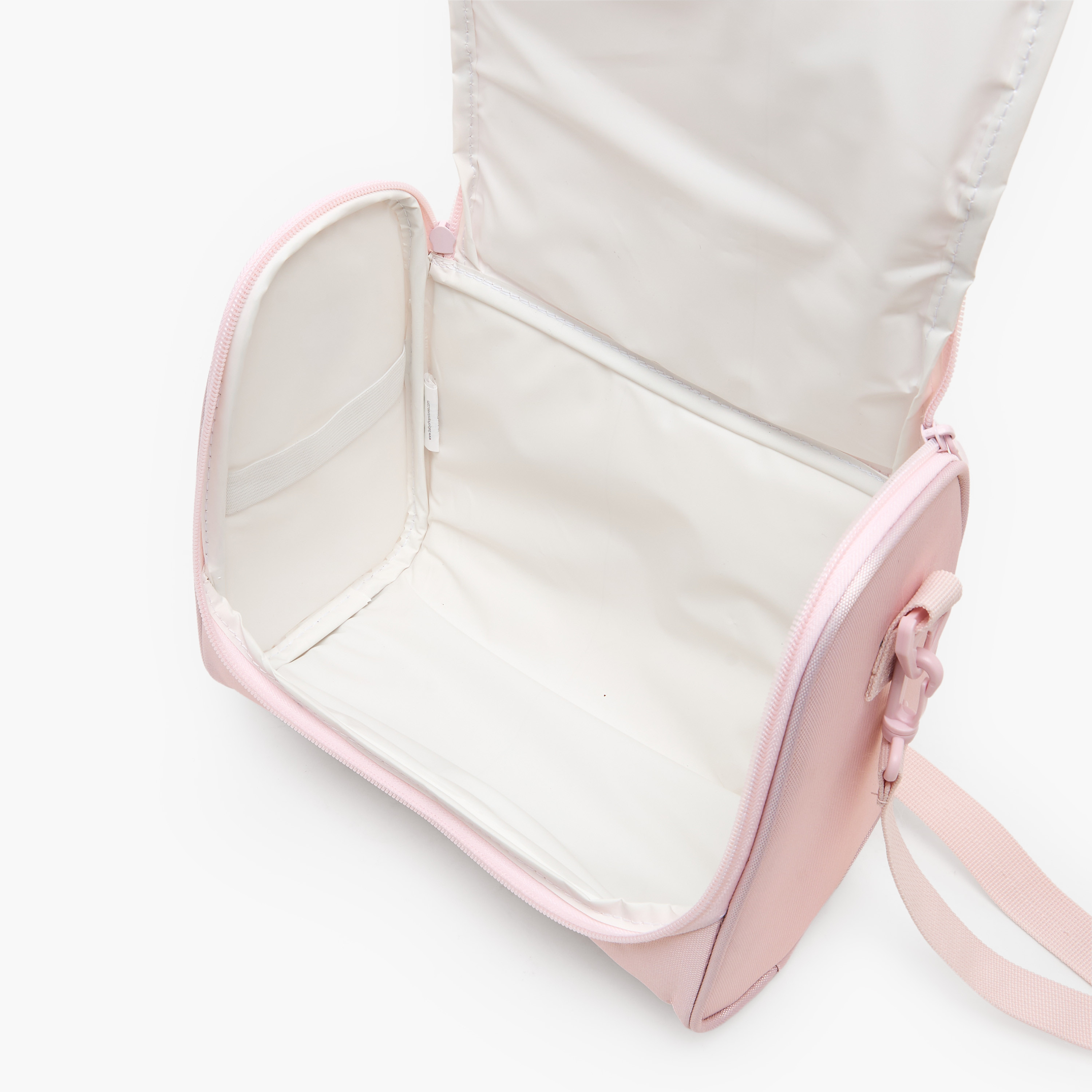 طقم شنطة ترولي بطبعة باريس من 8-12 سنة مع شنطة غذاء للبنات - 3 قطع - 18 بوصة-school-bagsandbackpacks-trolleybags-image-15