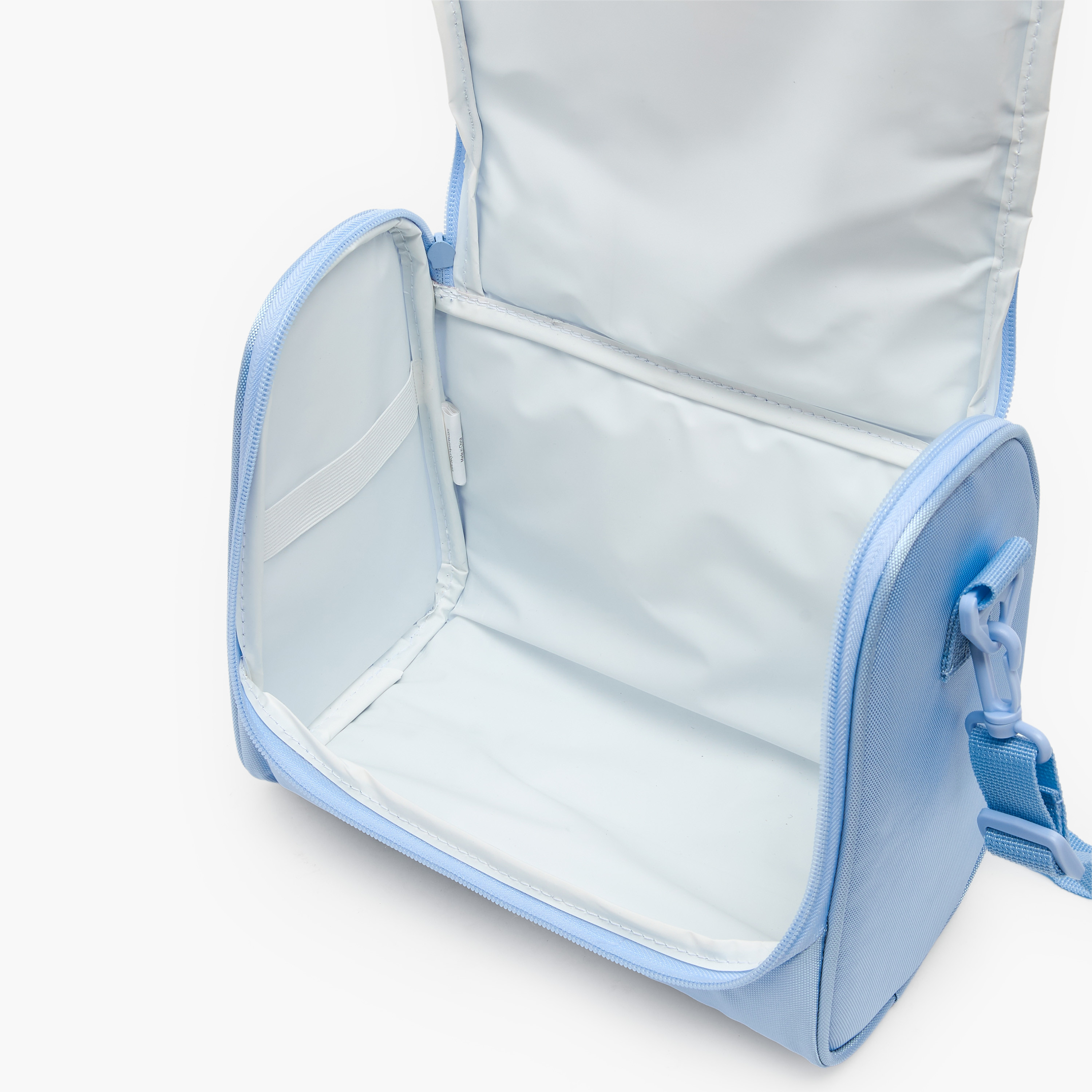 طقم شنطة ترولي بطبعة قوس قزح من 8-12 سنة مع شنطة غذاء للبنات - 3 قطع - 18 بوصة-school-bagsandbackpacks-trolleybags-image-17