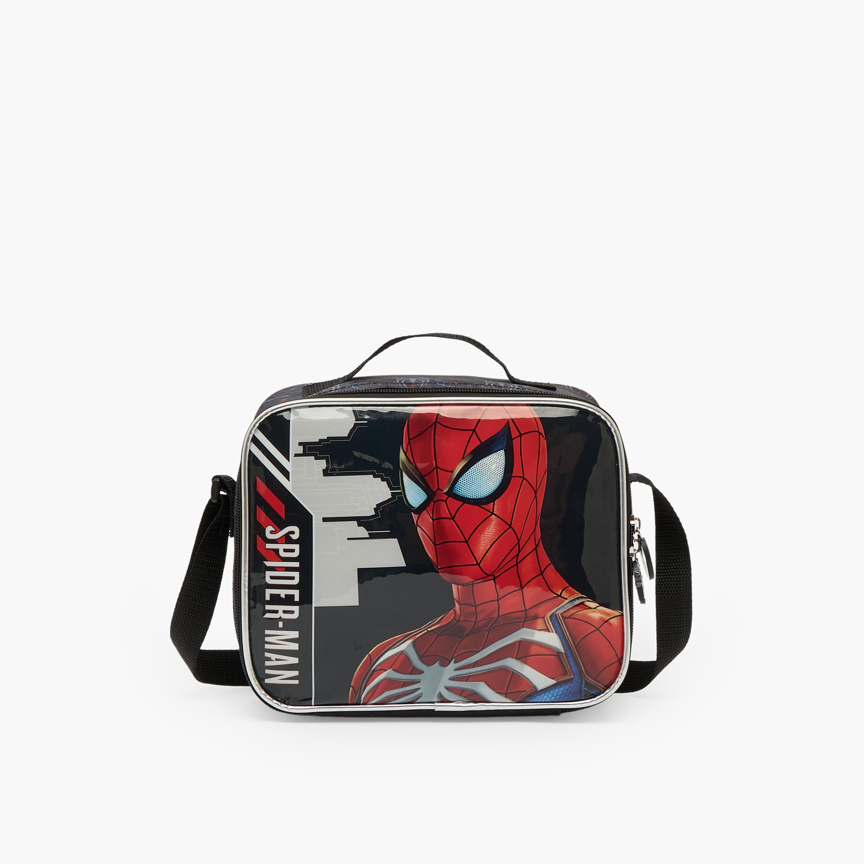 طقم شنطة مدرسية للأولاد من 5-8 سنوات مع حقيبة غداء 5 قطع من سبايدر مان - 16 بوصة-school-bagsandbackpacks-backpacks-image-8