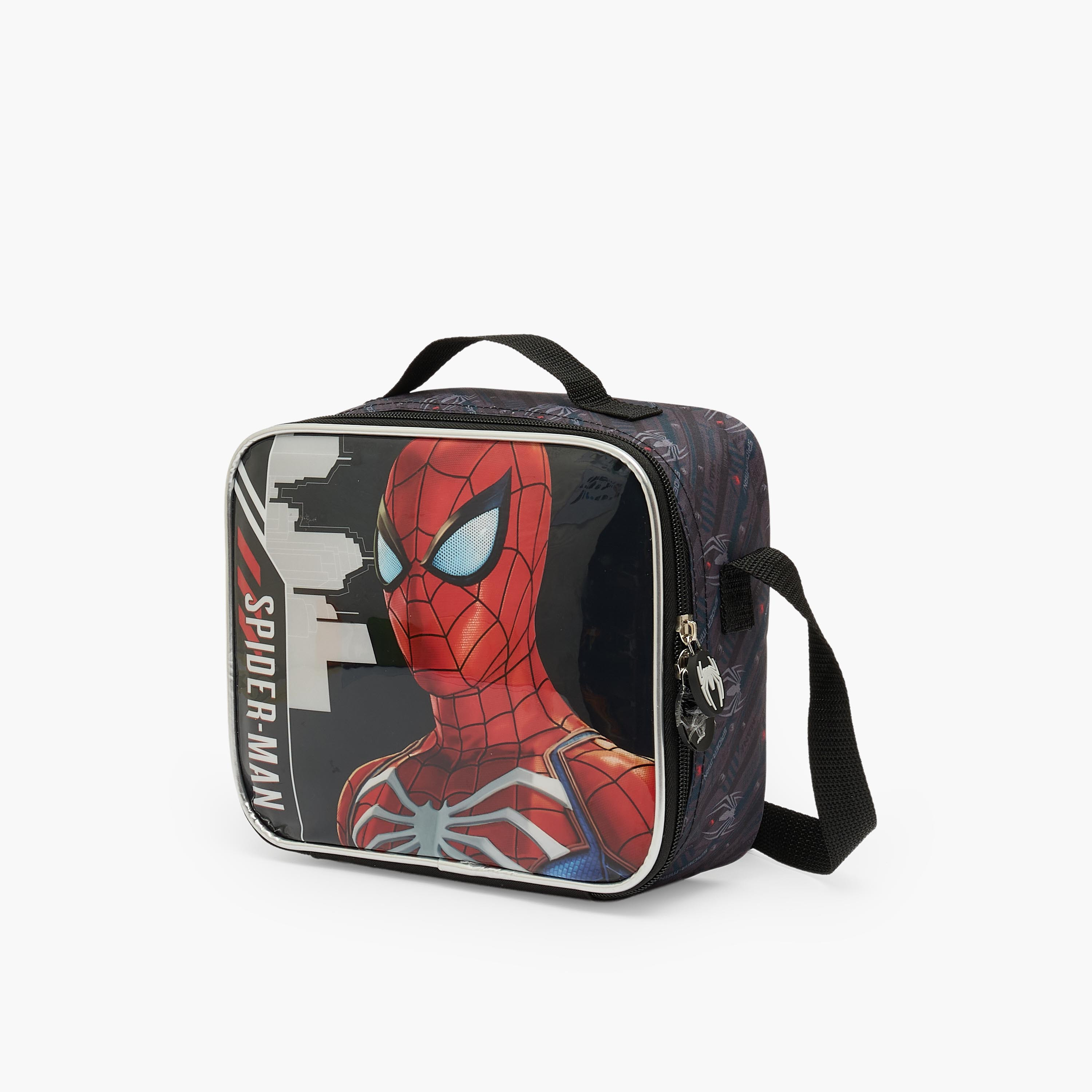 طقم شنطة مدرسية للأولاد من 5-8 سنوات مع حقيبة غداء 5 قطع من سبايدر مان - 16 بوصة-school-bagsandbackpacks-backpacks-image-9