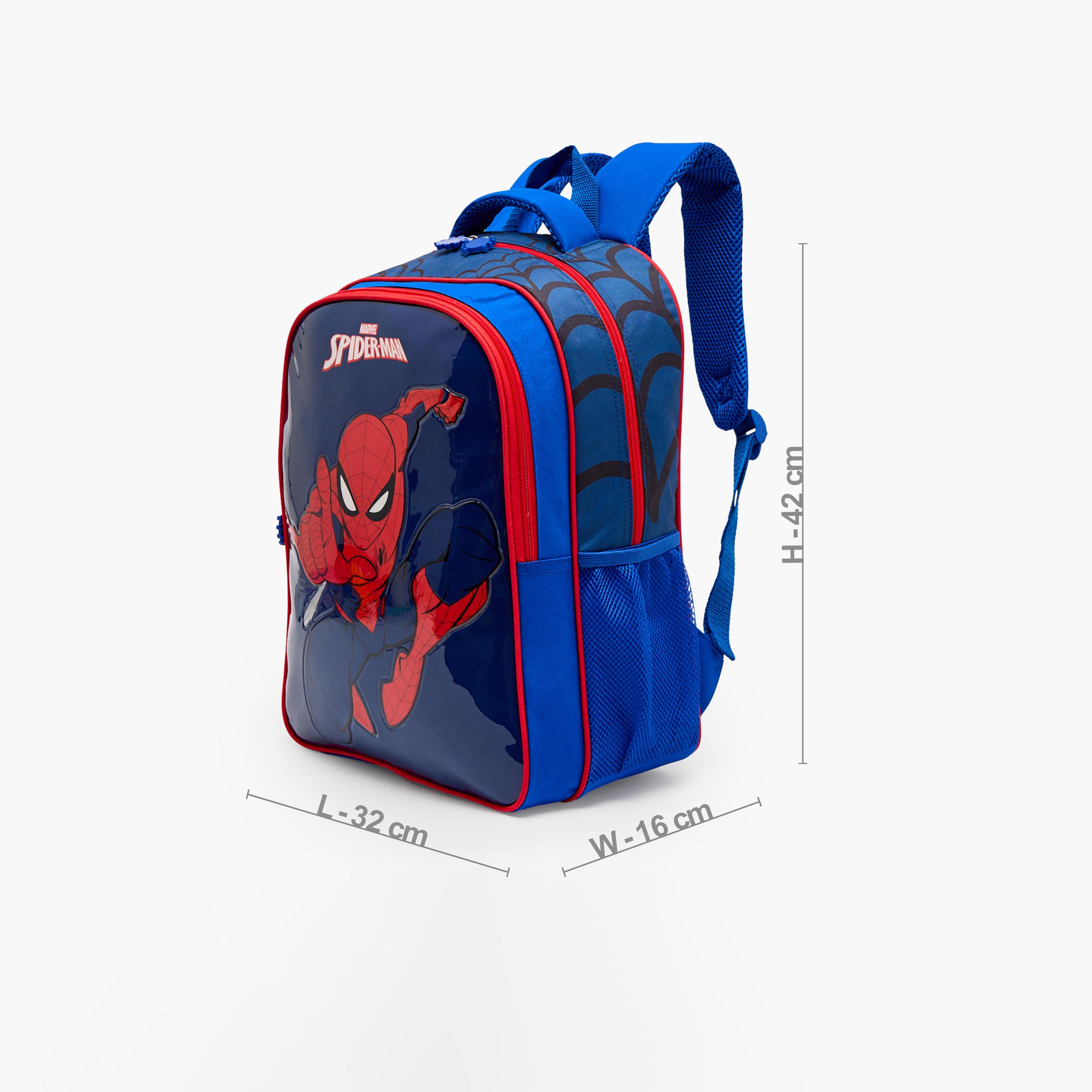 Spider-Man 5-Piece School Backpack Set for Boys 5-8 Years with Pencil Pouch and Bottle - 16 inches-school-bagsandbackpacks-backpacks-image-7