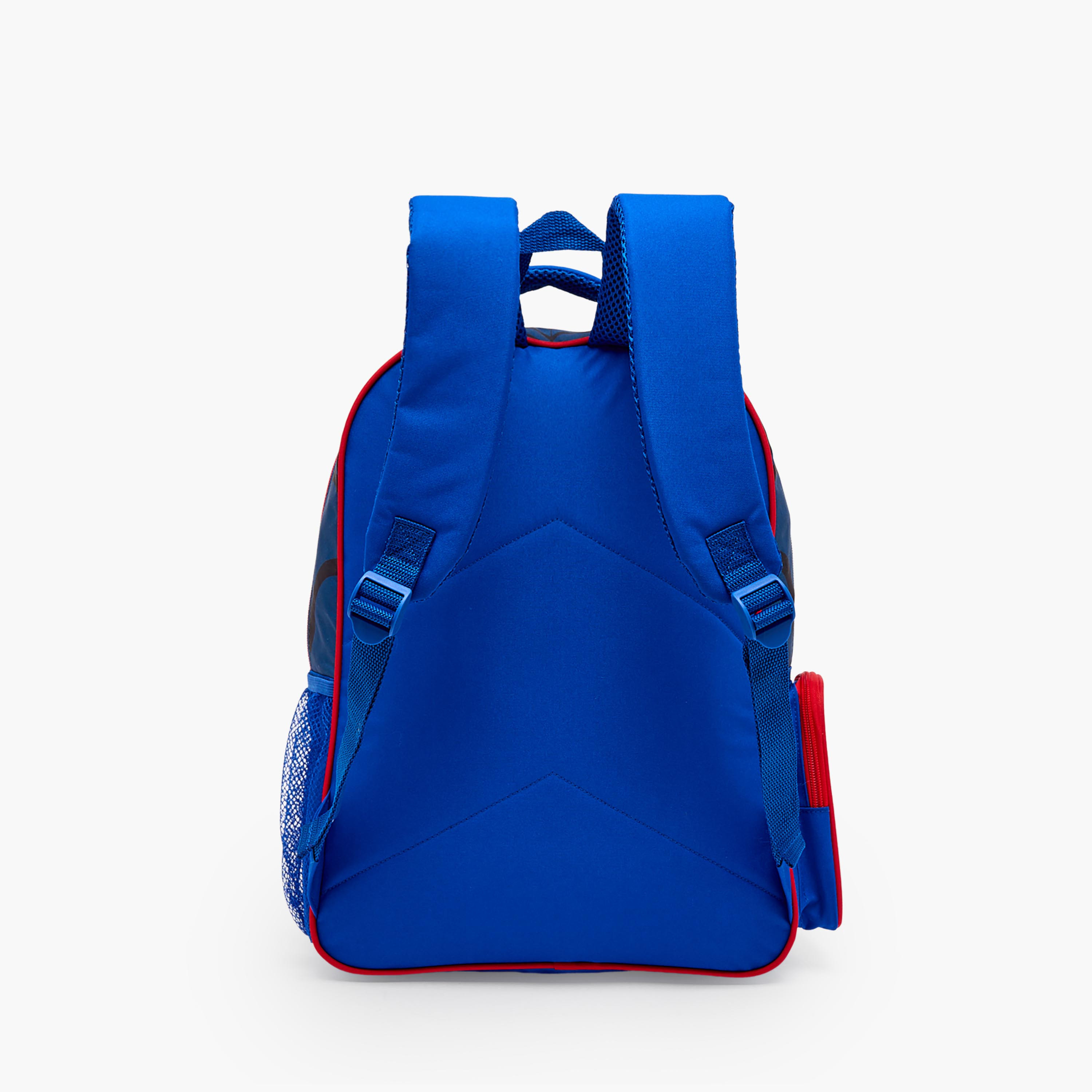 Spider-Man 5-Piece School Backpack Set for Boys 5-8 Years with Pencil Pouch and Bottle - 16 inches-school-bagsandbackpacks-backpacks-image-9