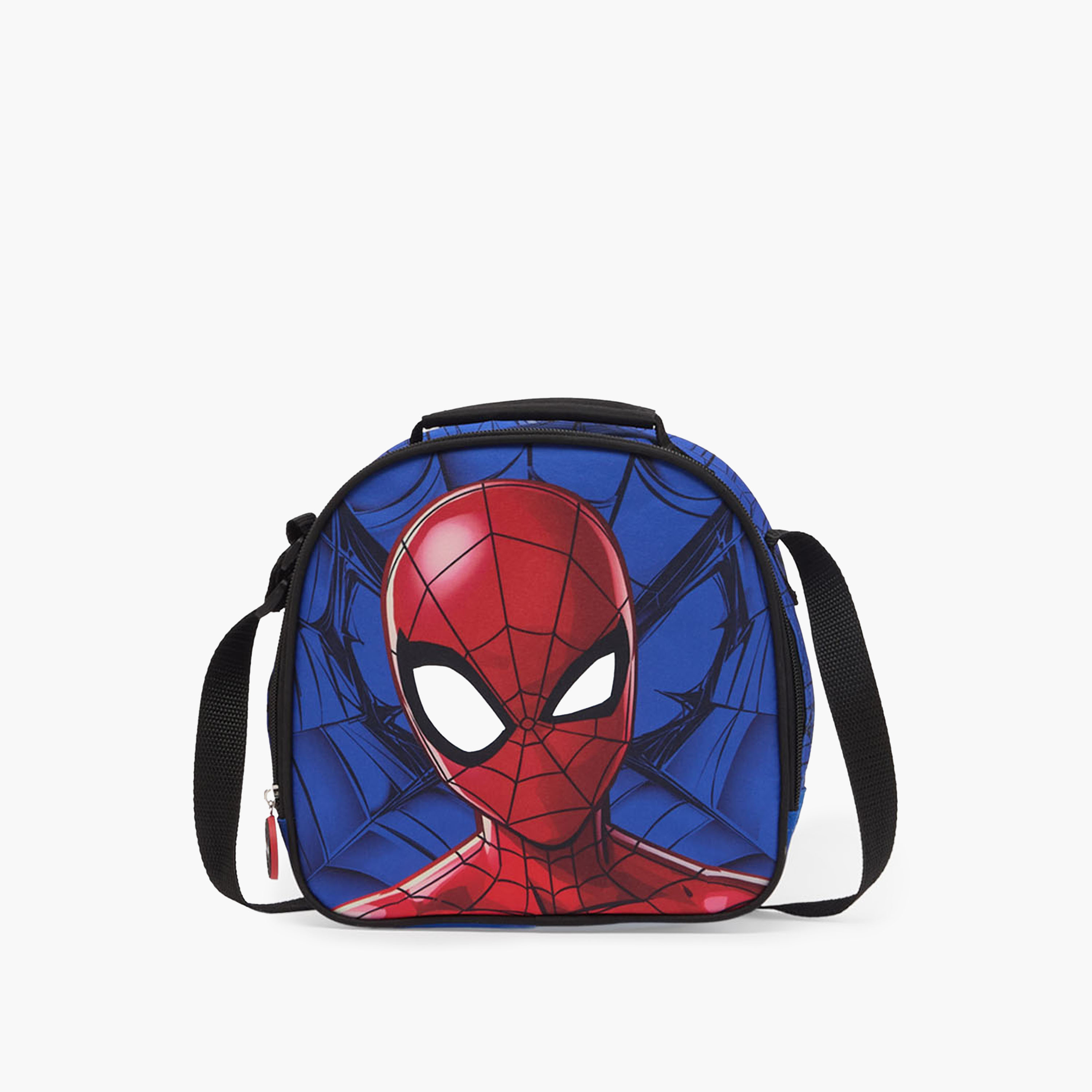 Spider-Man Print 3-Piece School Trolley Bag Set for Boys 3-5 Years with Lunch Bag - 14 inches-school-bagsandbackpacks-trolleybags-image-14