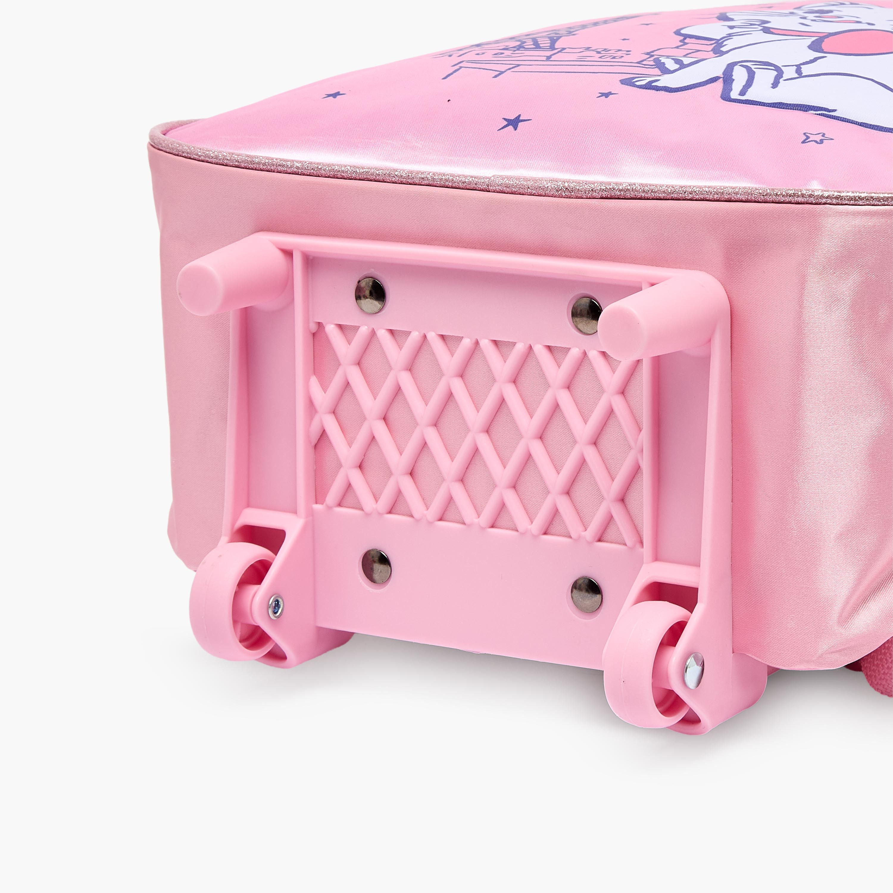 Disney Marie Print 3-Piece School Trolley Bag Set for Girls 3-5 Years with Lunch Bag - 14 inches-school-bagsandbackpacks-trolleybags-image-14