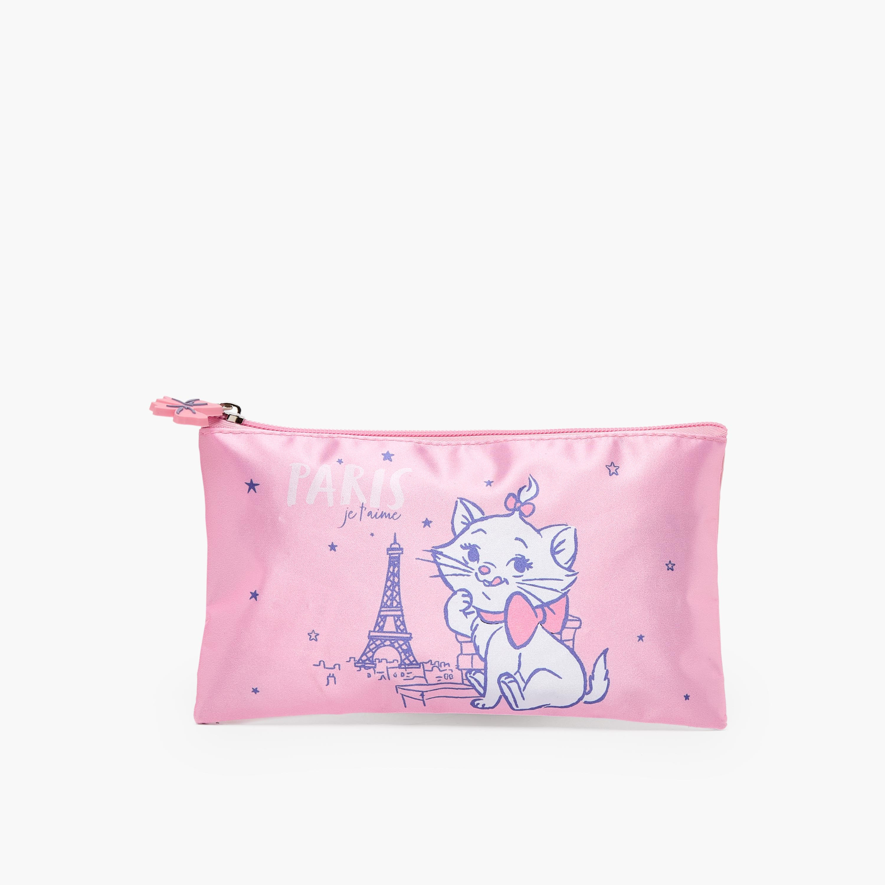 Disney Marie Print 3-Piece School Trolley Bag Set for Girls 3-5 Years with Lunch Bag - 14 inches-school-bagsandbackpacks-trolleybags-image-18