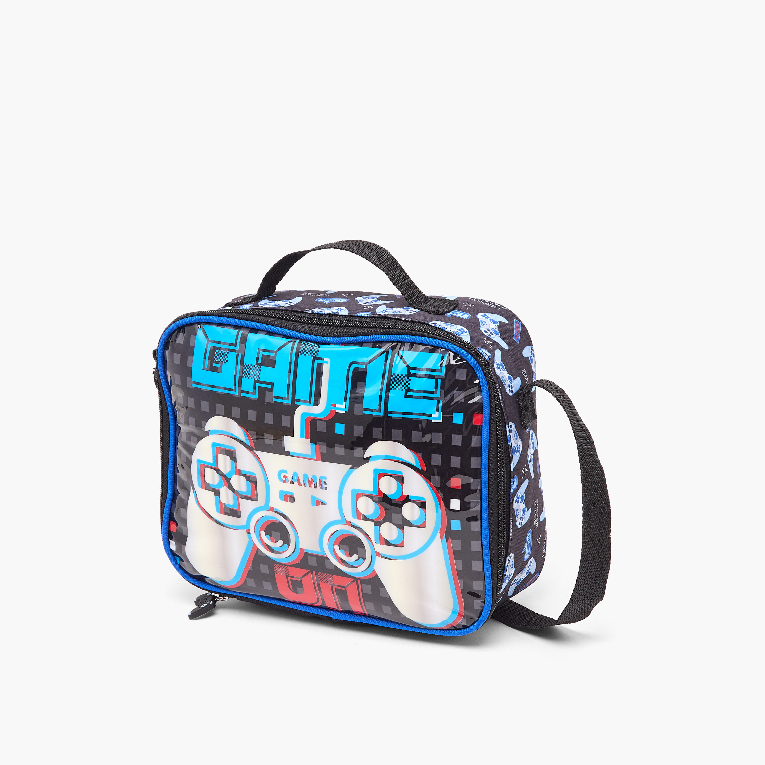 Juniors Gamer 5-Piece School Backpack Set for Boys 5-8 Years with Lunch Box and Bottle - 16 inches-school-bagsandbackpacks-backpacks-image-12