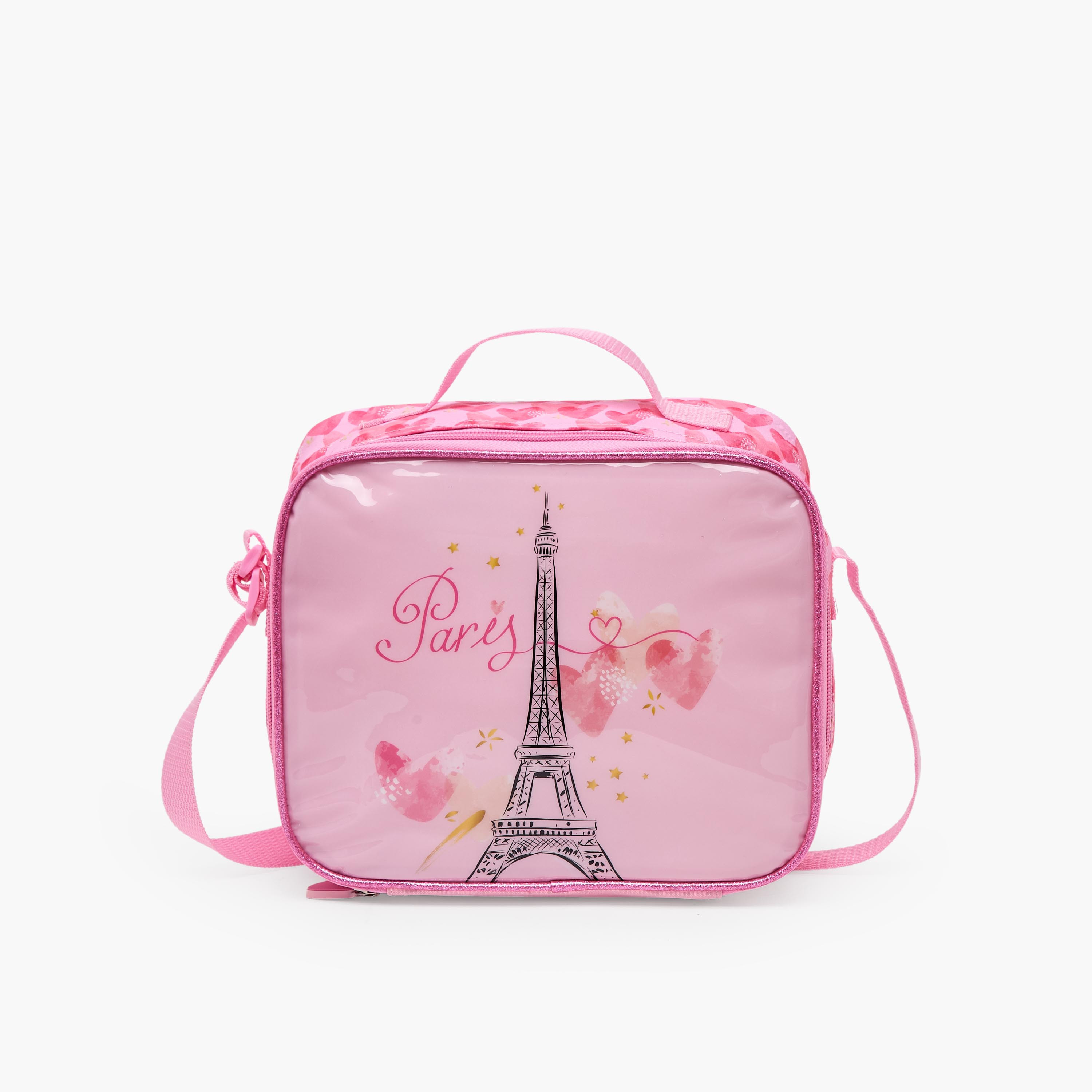 Juniors Printed 5-Piece School Backpack Set for Girls 5-8 Years with Lunch Bag - 16 inches-school-bagsandbackpacks-backpacks-image-10