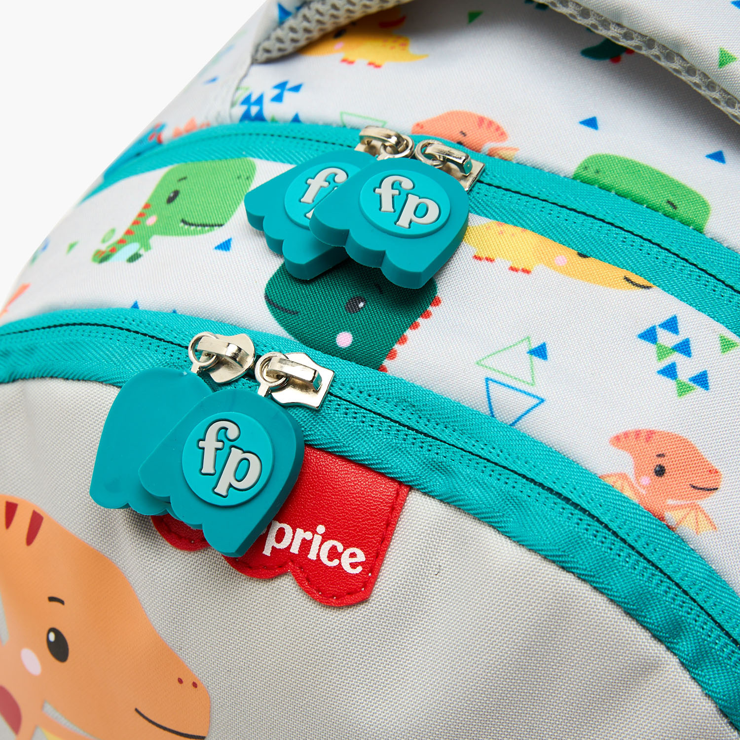 Dinosaur Print Backpack for Boys 3-5 Years with Padded Straps - 13.5 inches-school-bagsandbackpacks-backpacks-image-4