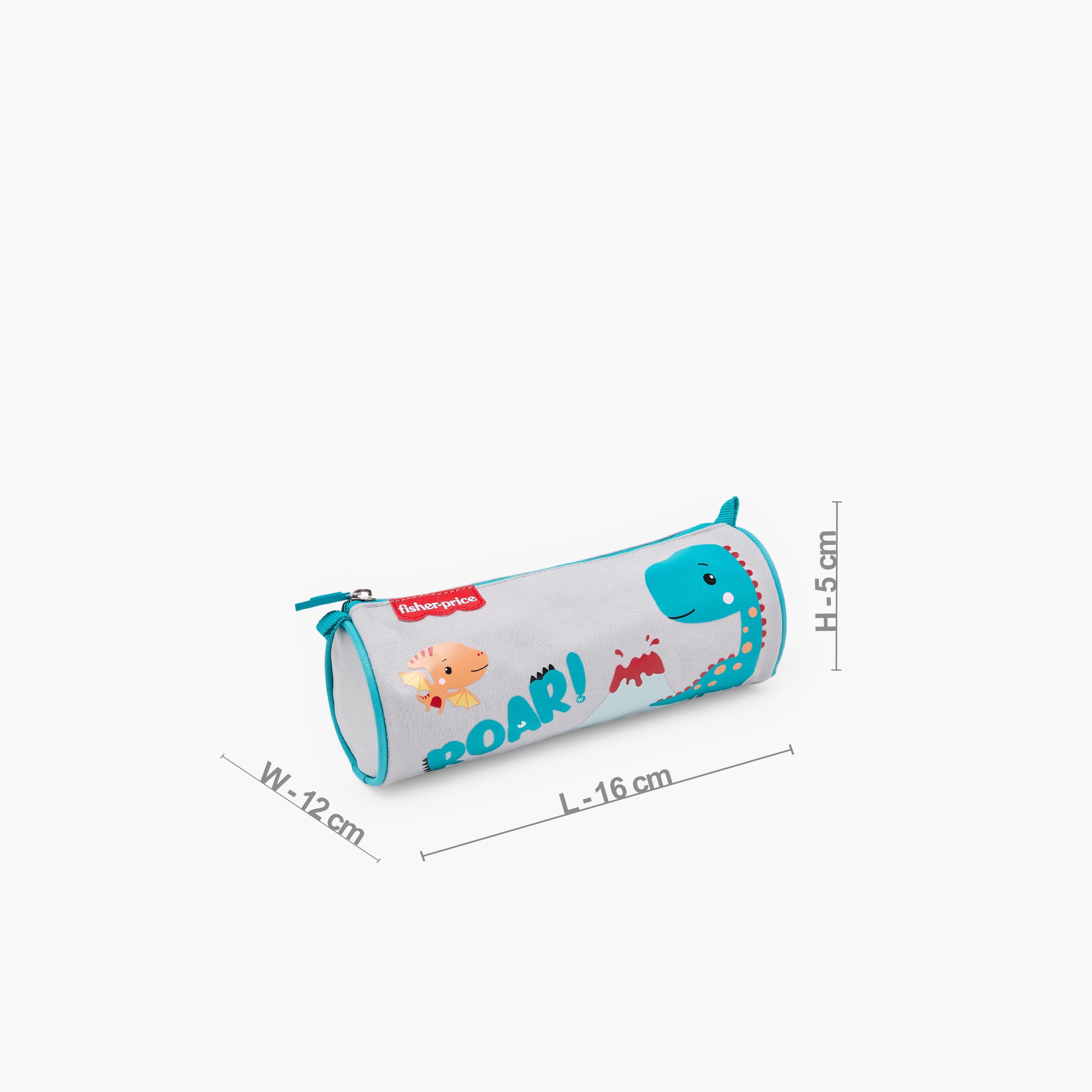 Fisher-Price Dinosaur Print Pencil Pouch with Zip Closure-school-stationery-pencilcases-image-4