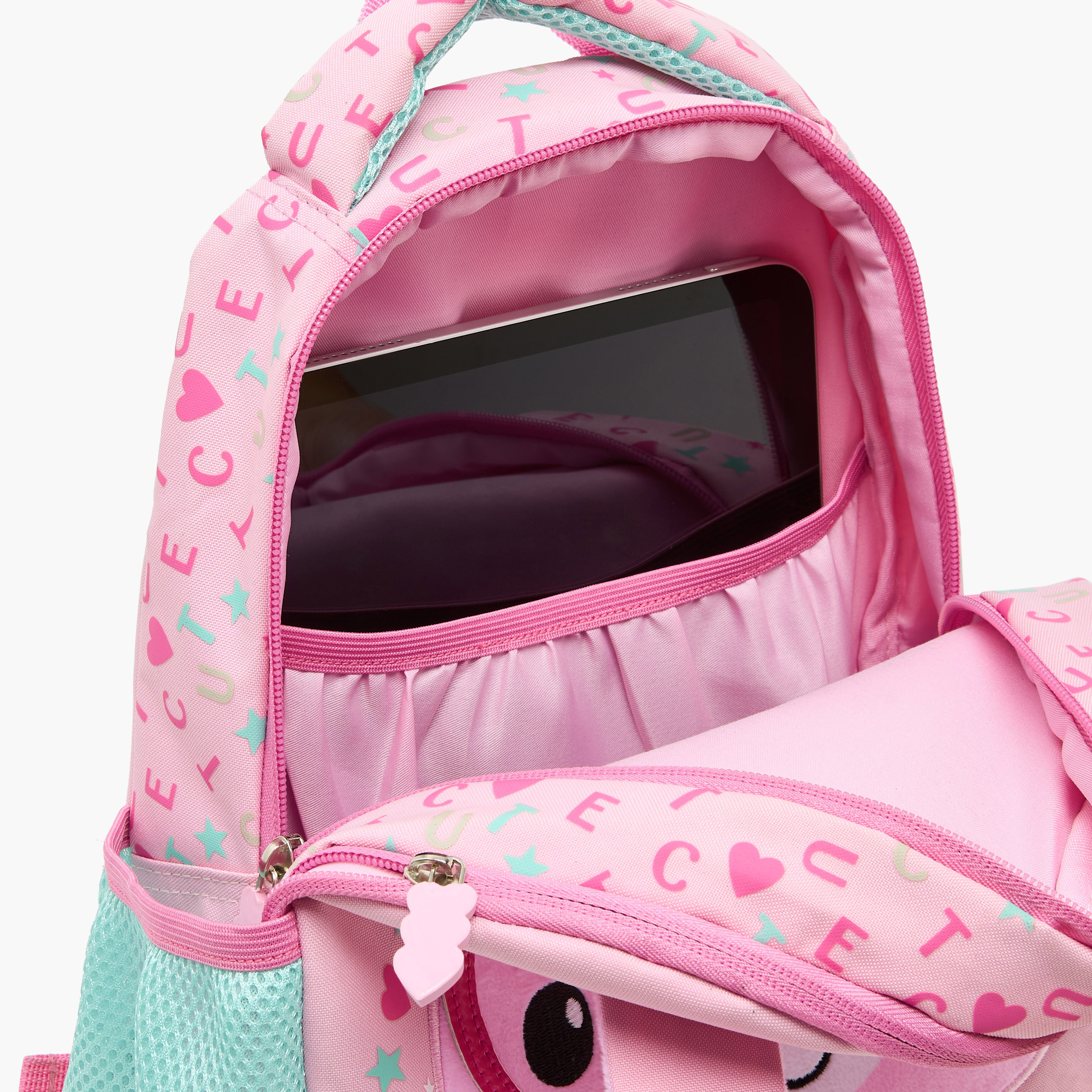 Mattel Bunny Applique Backpack for Girls 3-5 Years with Padded Shoulder Straps - 14 inches-school-bagsandbackpacks-backpacks-image-7