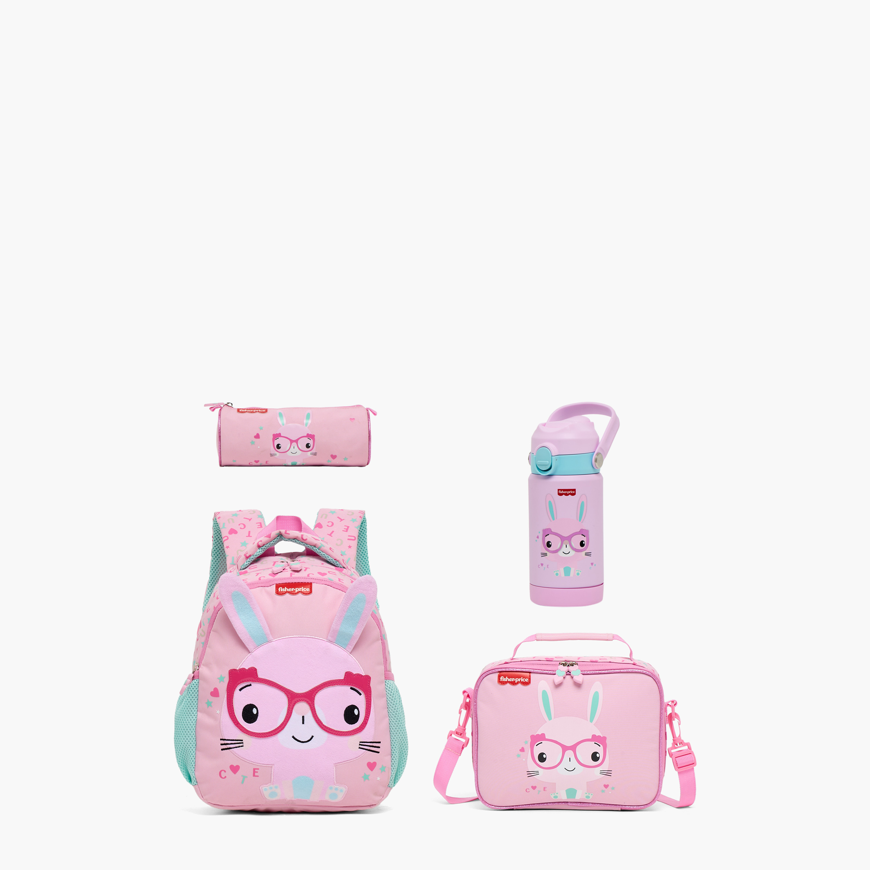 Fisher Price Printed Lunch Bag for Girls 3-5 Years with Thermal Insulation-school-lunchessentials-lunchbags-image-10