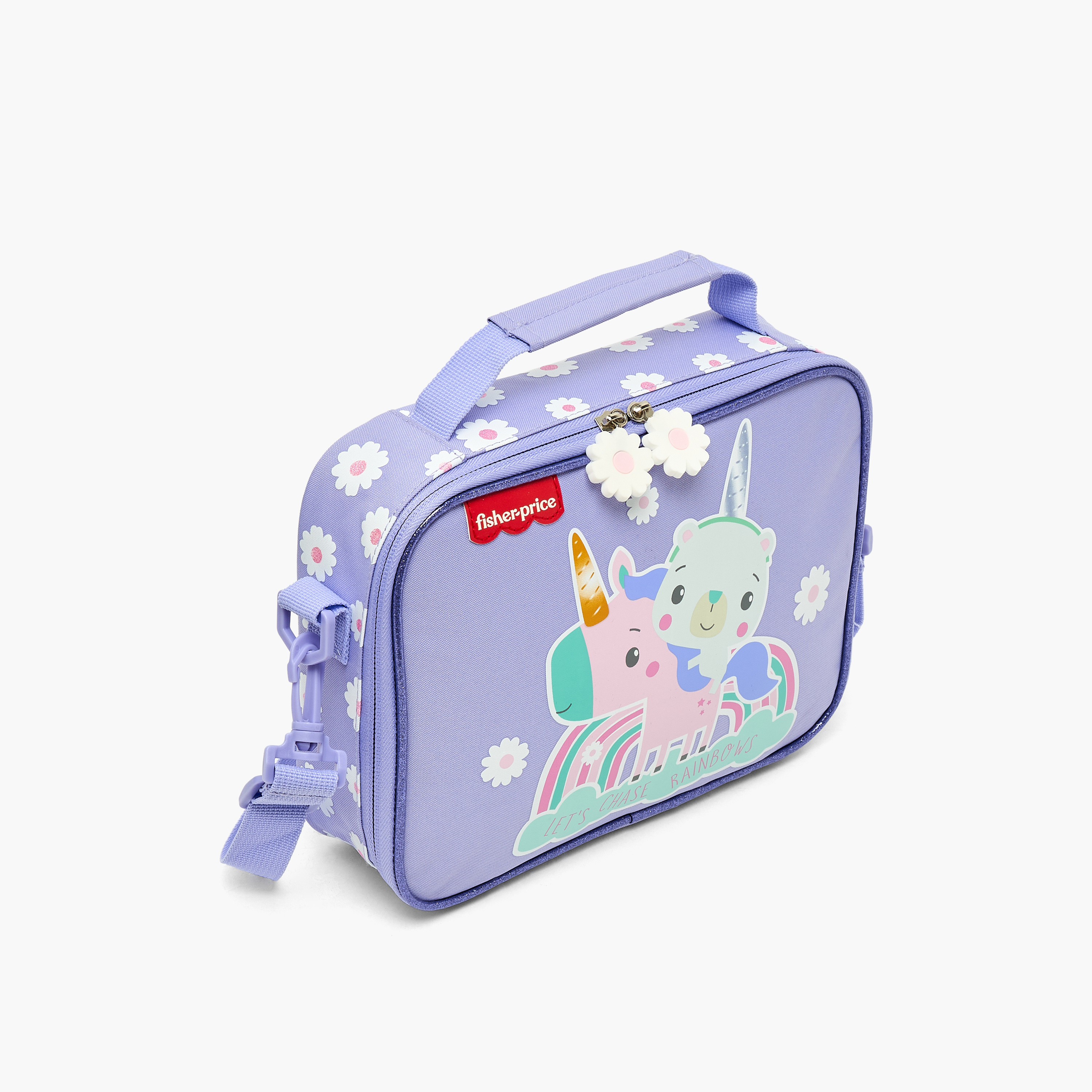 Fisher-Price Unicorn Print Lunch Bag for Girls 3-5 Years with Detachable Strap-school-lunchessentials-lunchbags-image-3