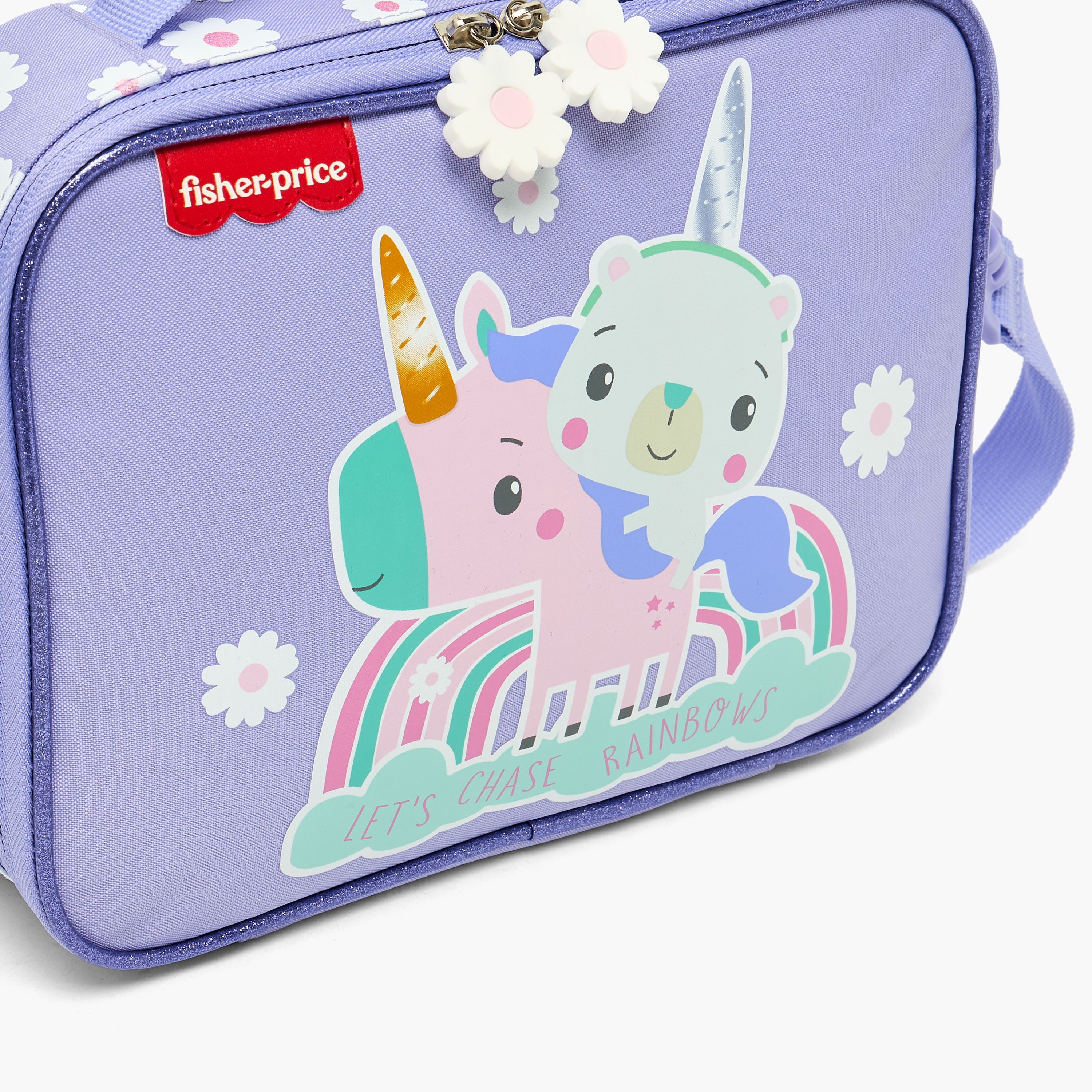 Fisher-Price Unicorn Print Lunch Bag for Girls 3-5 Years with Detachable Strap-school-lunchessentials-lunchbags-image-4