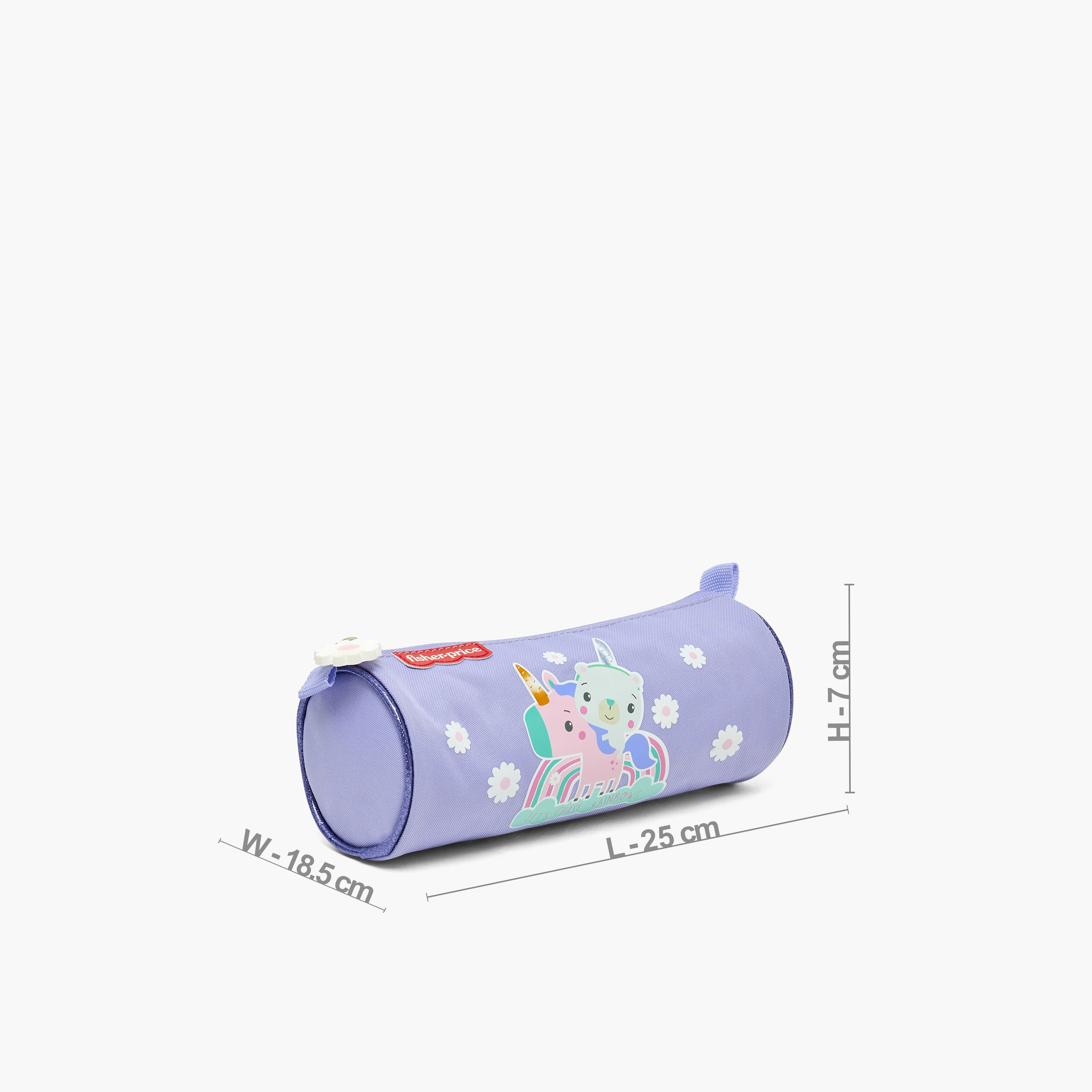 Fisher-Price Unicorn Print Pencil Pouch with Zip Closure-school-stationery-pencilcases-image-3
