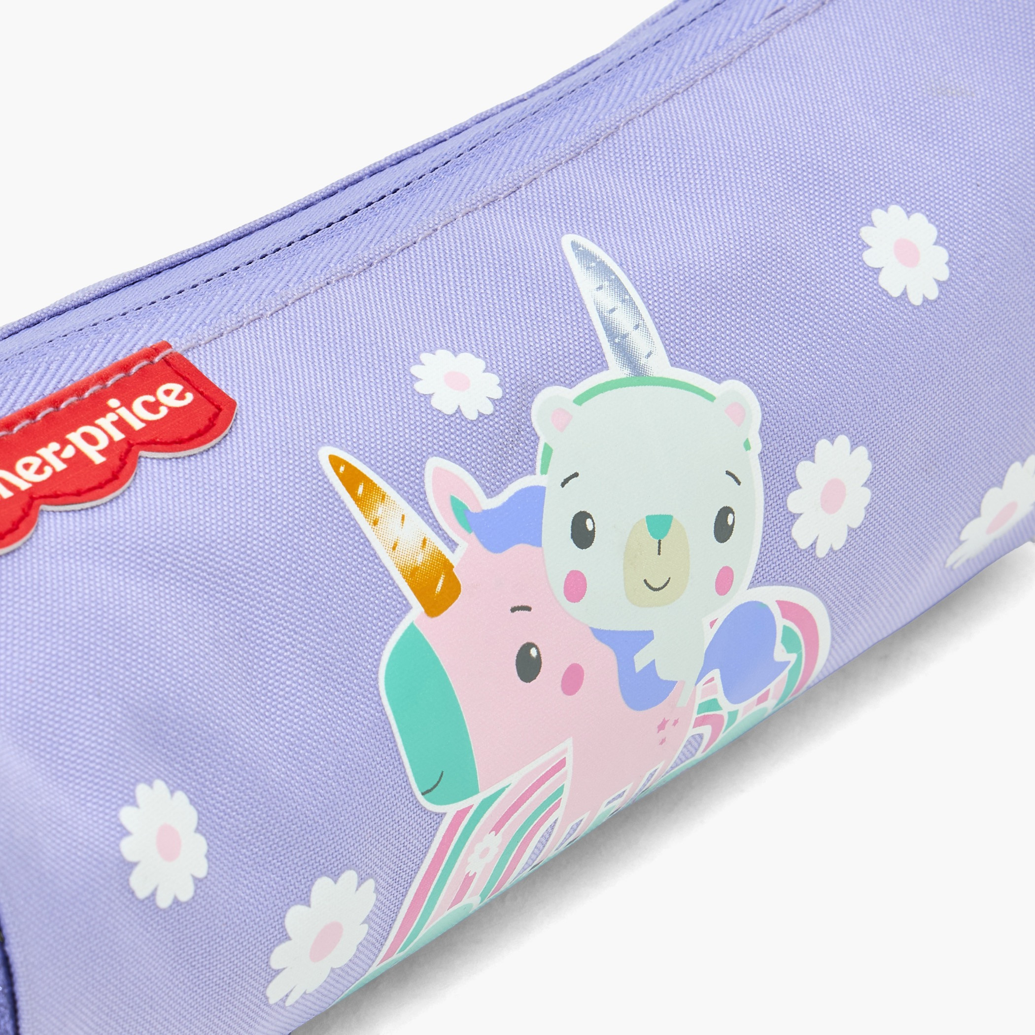 Fisher-Price Unicorn Print Pencil Pouch with Zip Closure-school-stationery-pencilcases-image-5