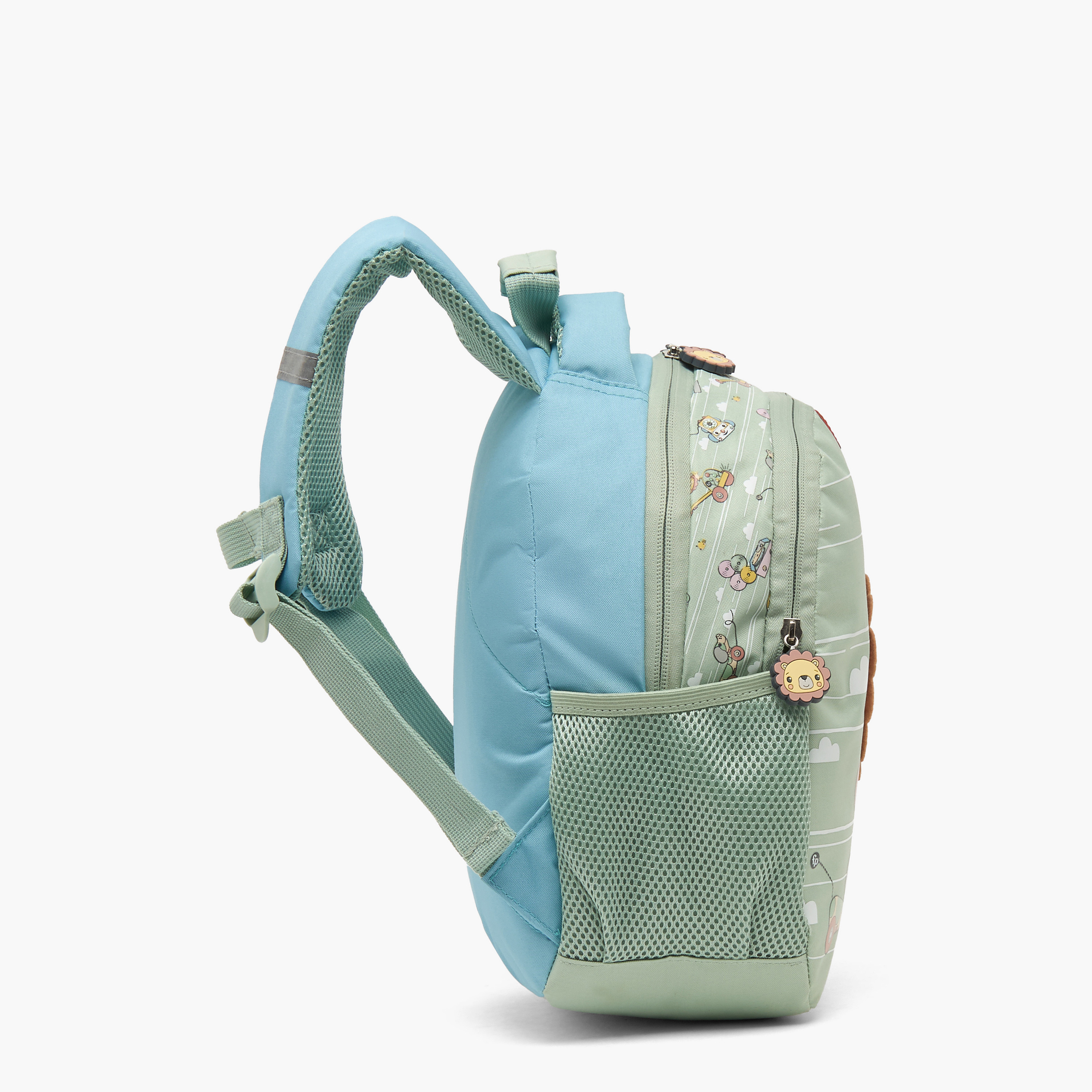 Fisher Price Lion Applique Backpack for Girls 3-5 Years with Padded Shoulder Straps - 14 inches-school-bagsandbackpacks-backpacks-image-9
