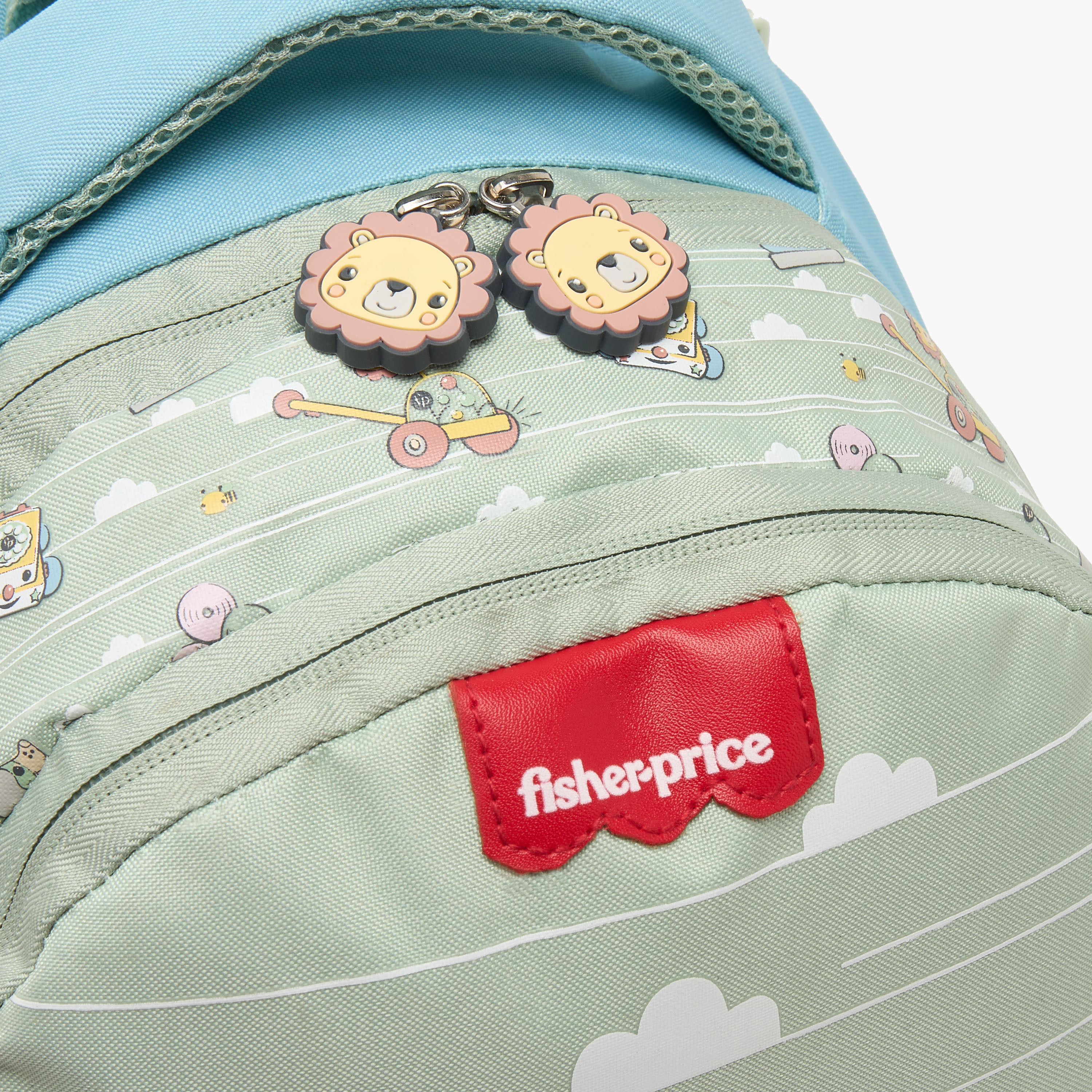 Mattel Lion Applique Trolley Bag for Kids 3-5 Years Retractable Handle-school-bagsandbackpacks-trolleybags-image-8