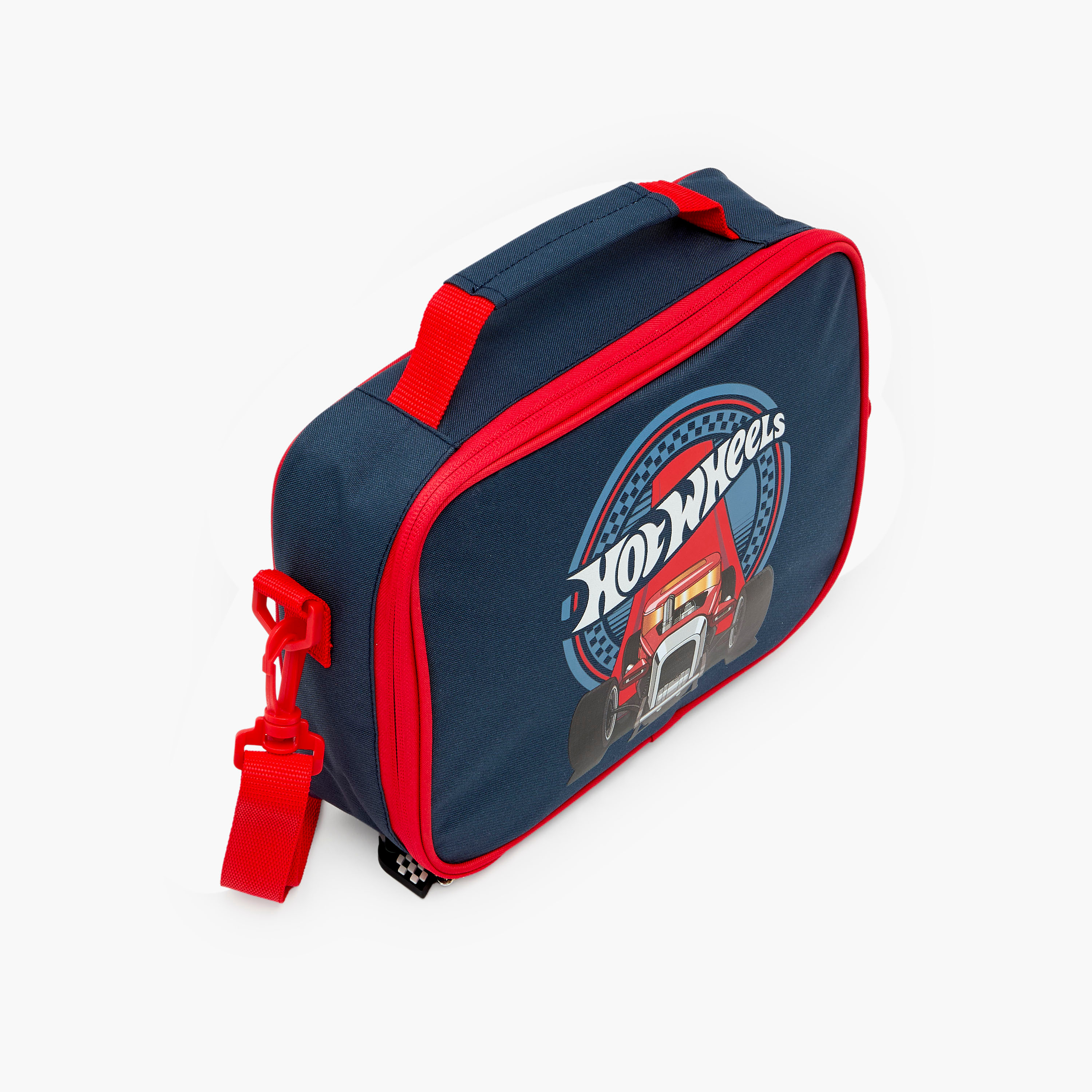 Hot Wheels Print Lunch Bag for Boys 8-13 Years with Insulation-school-lunchessentials-lunchbags-image-3