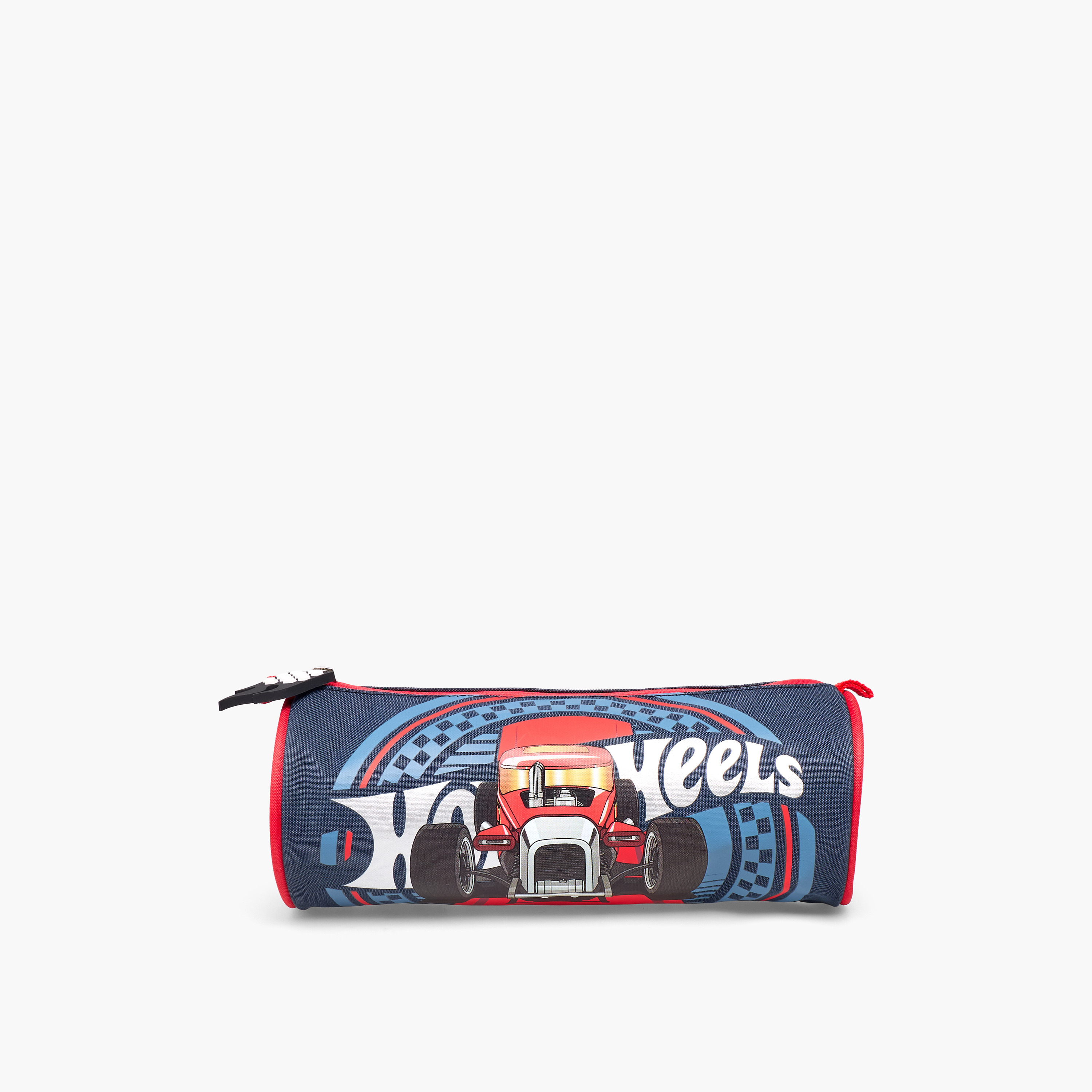 Hot Wheels Print Pencil Pouch with Zip Closure-school-stationery-pencilcases-image-1