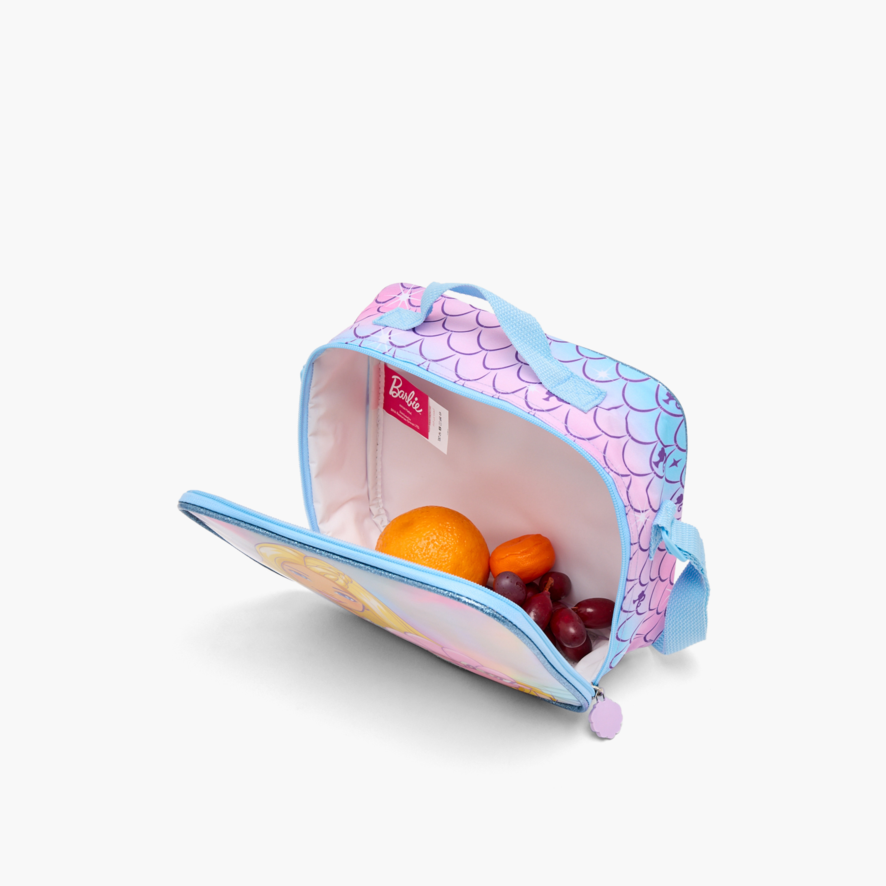 طقم شنطة ترولي مدرسية باربي 5 قطع للبنات 5-8 سنوات مع شنطة غداء - 16 بوصة-school-bagsandbackpacks-trolleybags-image-13