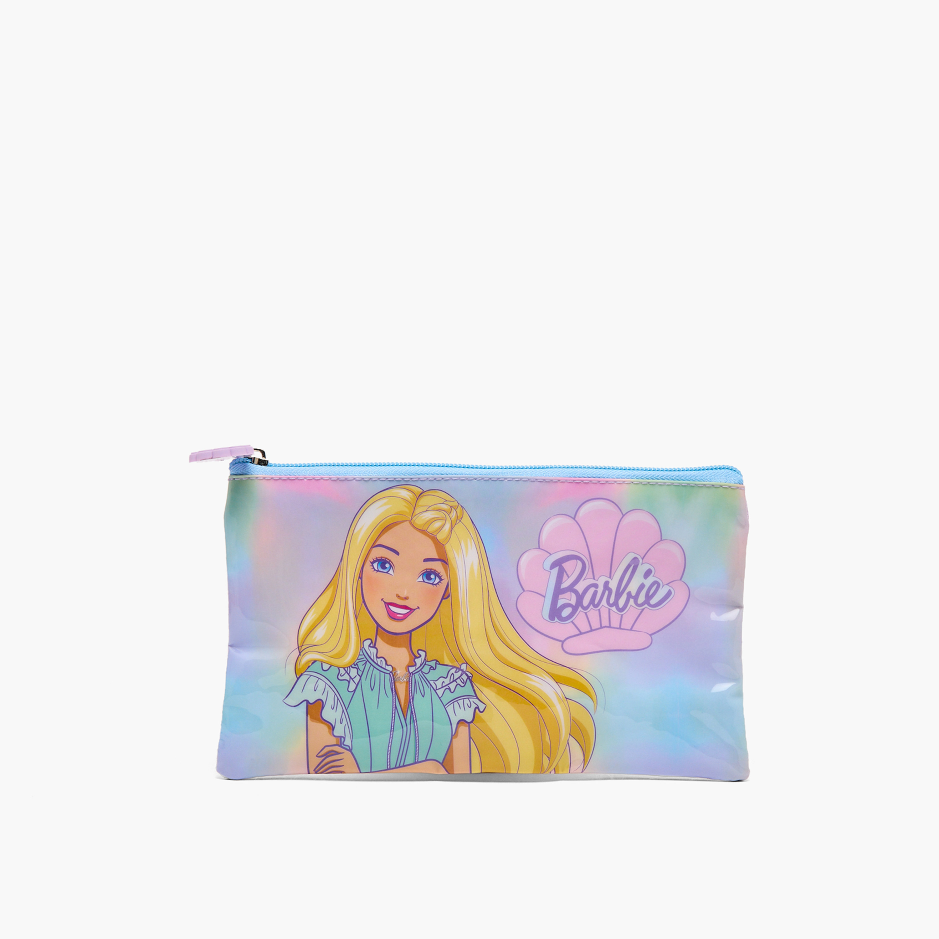 طقم شنطة ترولي مدرسية باربي 5 قطع للبنات 5-8 سنوات مع شنطة غداء - 16 بوصة-school-bagsandbackpacks-trolleybags-image-17