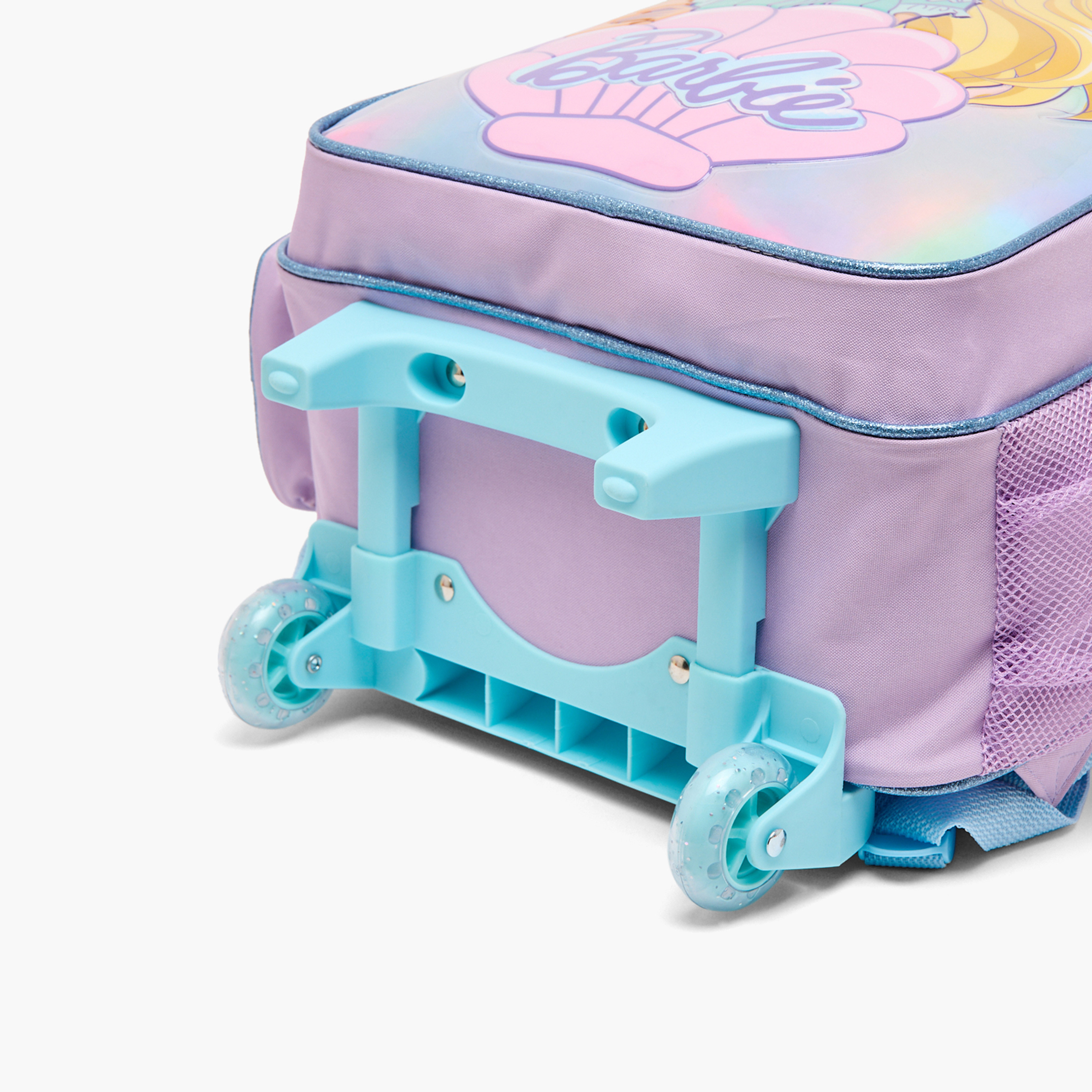 طقم شنطة ترولي مدرسية باربي 5 قطع للبنات 5-8 سنوات مع شنطة غداء - 16 بوصة-school-bagsandbackpacks-trolleybags-image-10