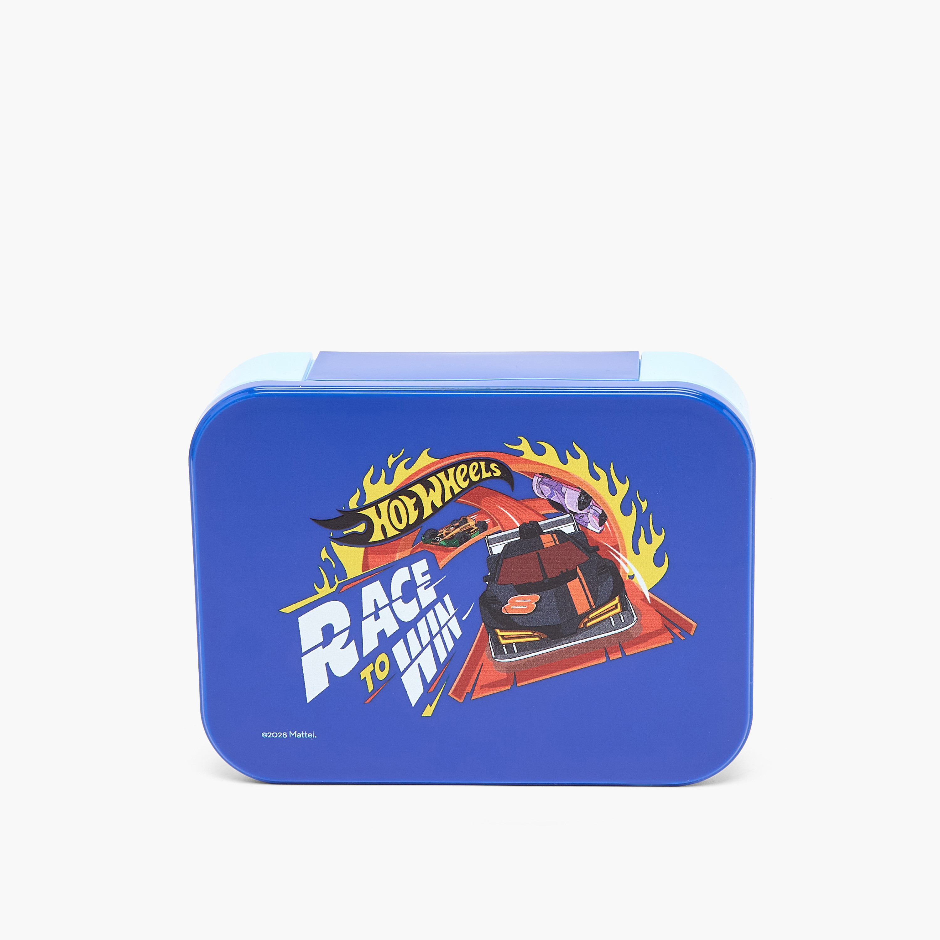 Hot Wheels Print 3-Piece School Trolley Bag Set for Boys 3-5 Years with Lunch Box - 14 inches-school-bagsandbackpacks-trolleybags-image-15