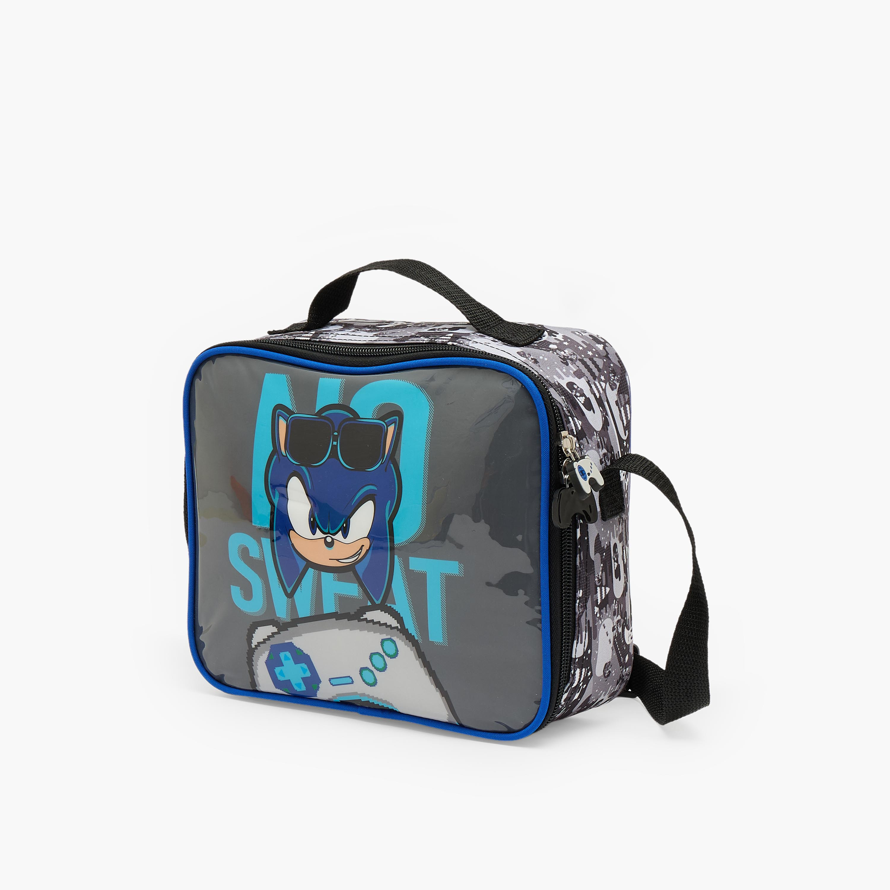 SEGA Sonic 5-Piece School Backpack Set for Boys 5-8 Years with Pencil Pouch and Bottle - 16 inches-school-bagsandbackpacks-backpacks-image-10