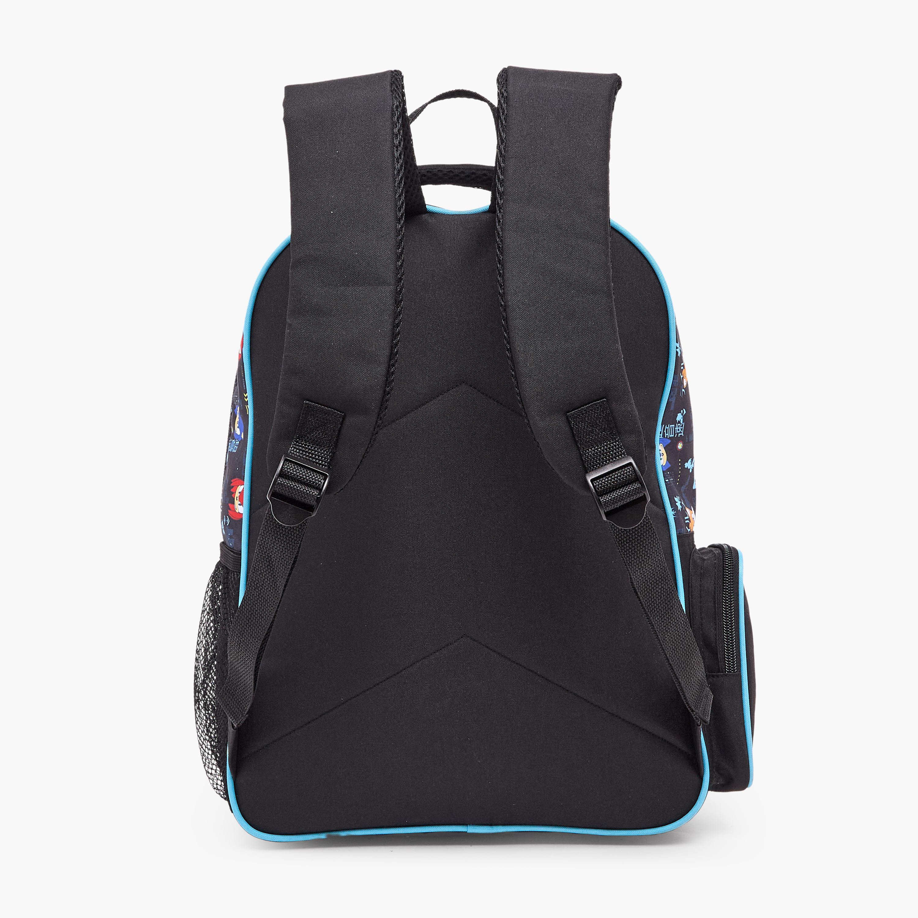 SEGA Sonic 5-Piece School Backpack Set for Boys 5-8 Years with Lunch Bag - 16 inches-school-bagsandbackpacks-backpacks-image-10